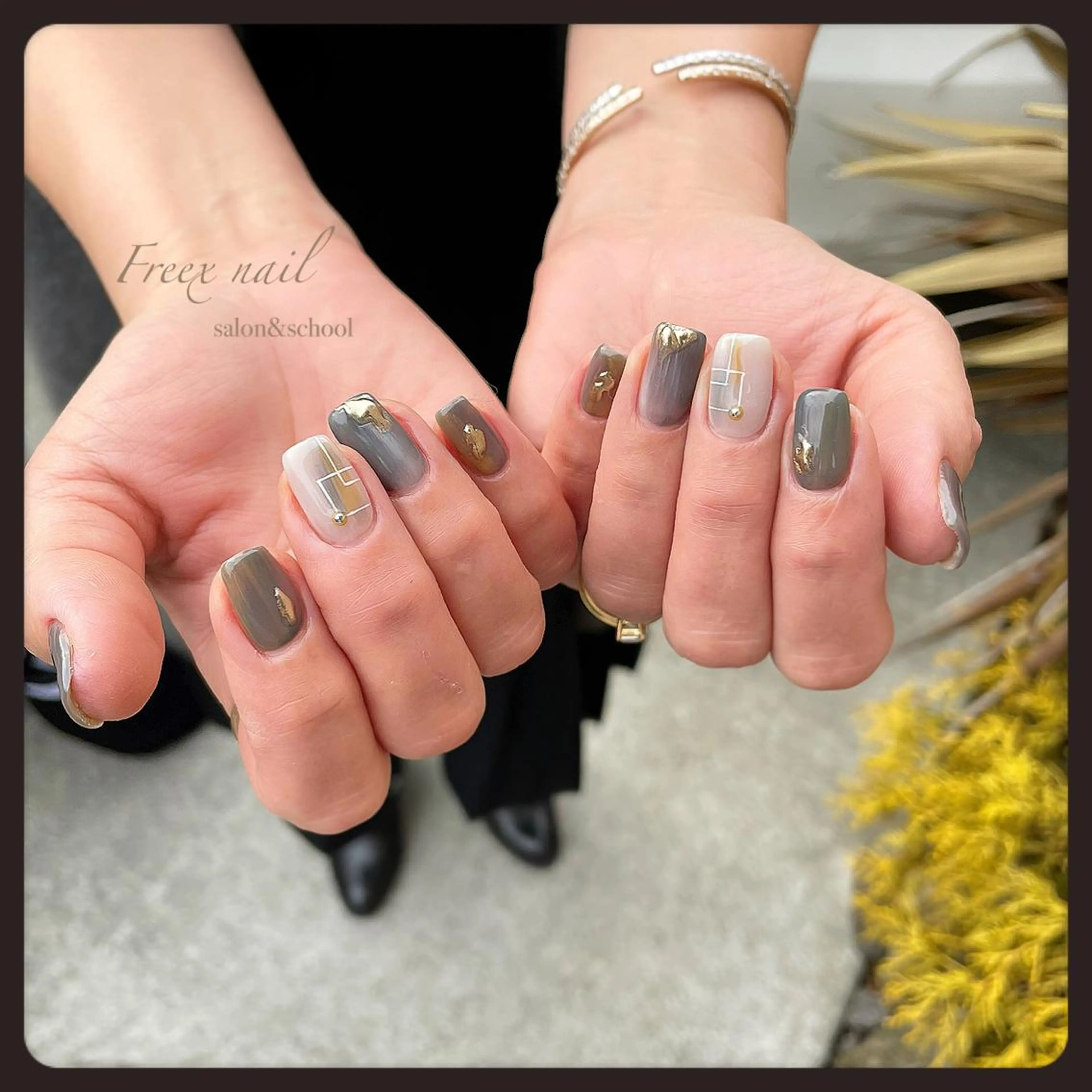 ネイル ニュアンスネイル ハンドネイル ハンドケア Freex nail所属・freex nail /ニュアンス/個性派のネイルデザイン