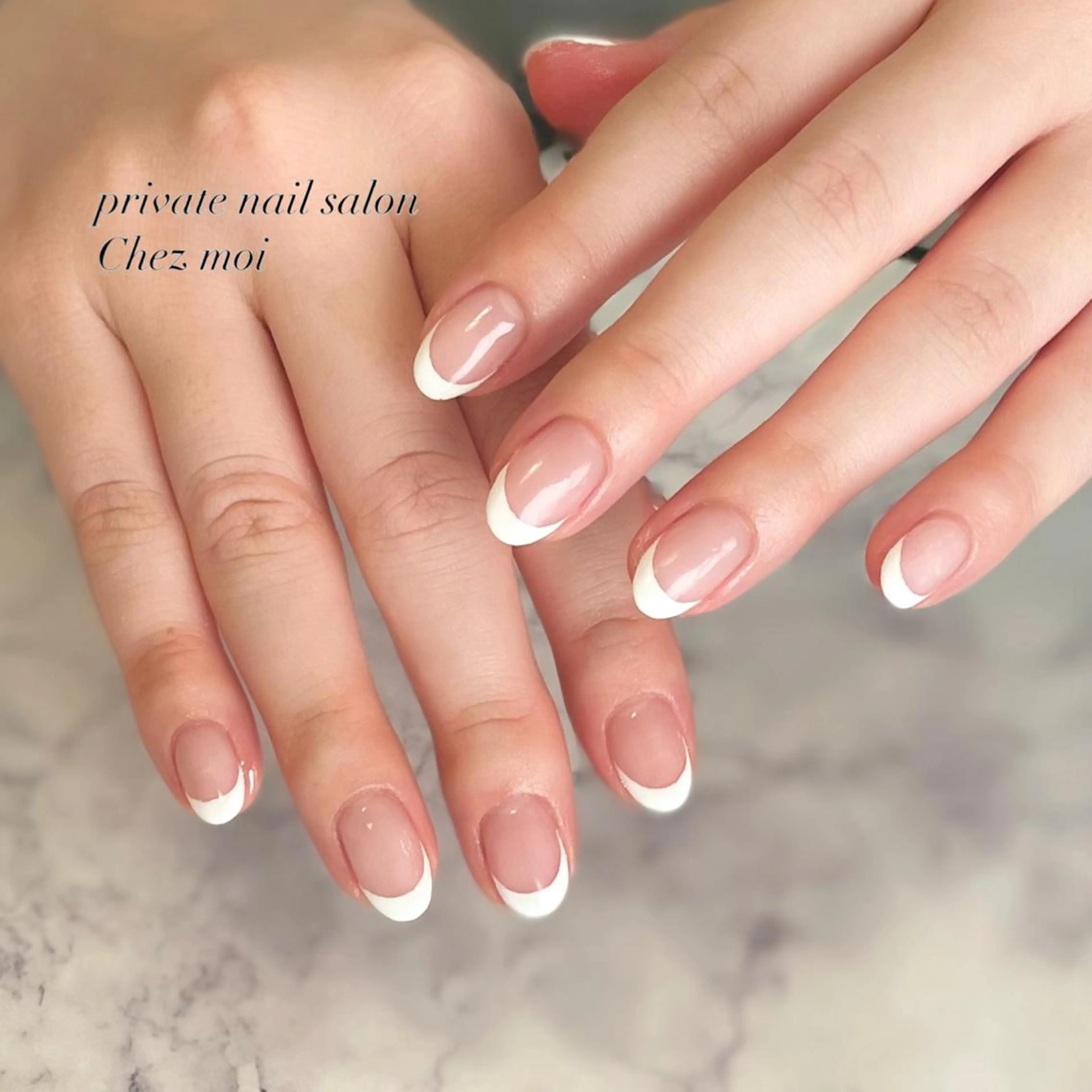 ネイル フレンチネイル KOMINE TOMOKOのネイルデザイン