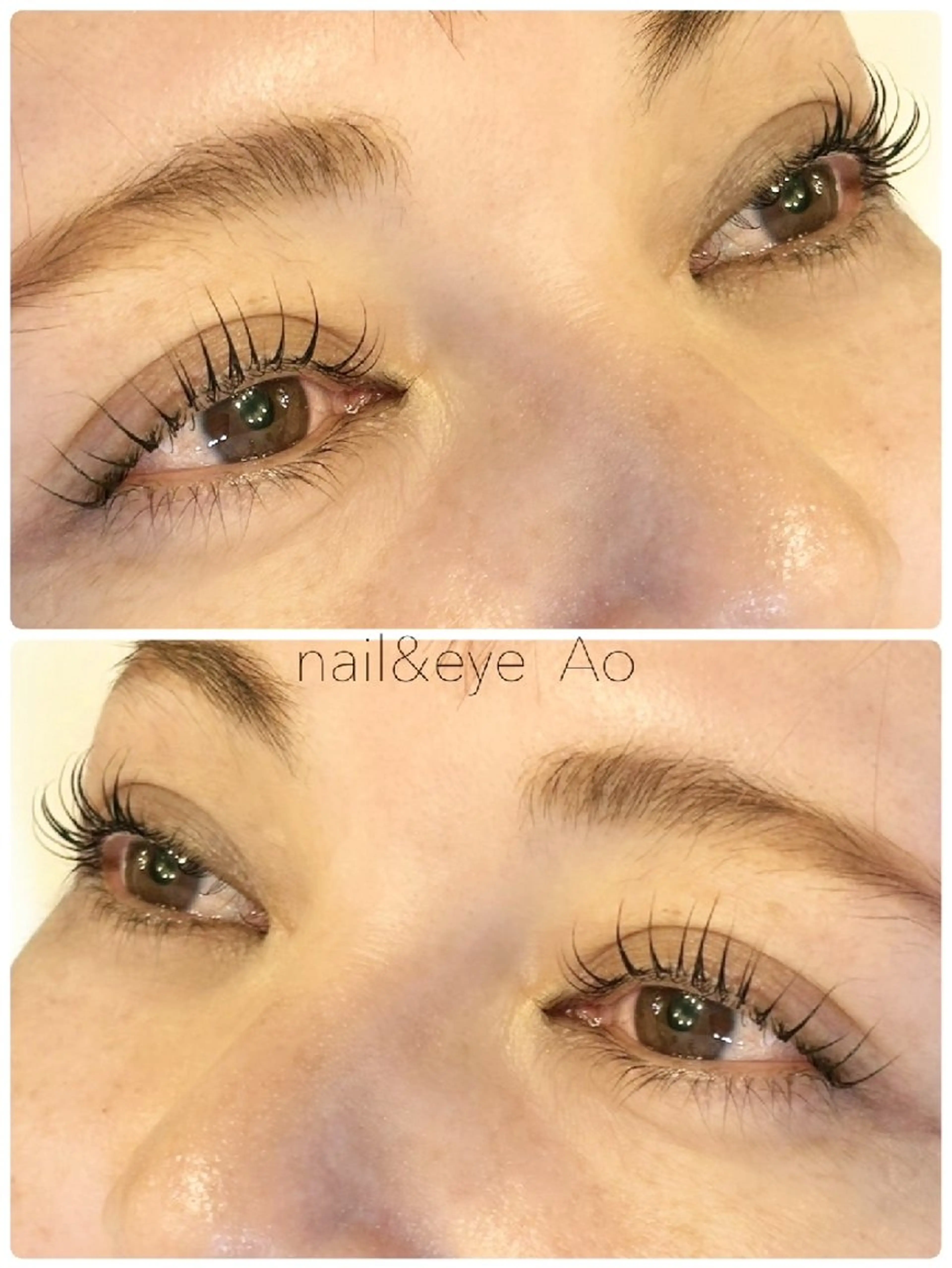 マツエク・マツパ マツパ Ao CHIE のマツエク・マツパデザイン