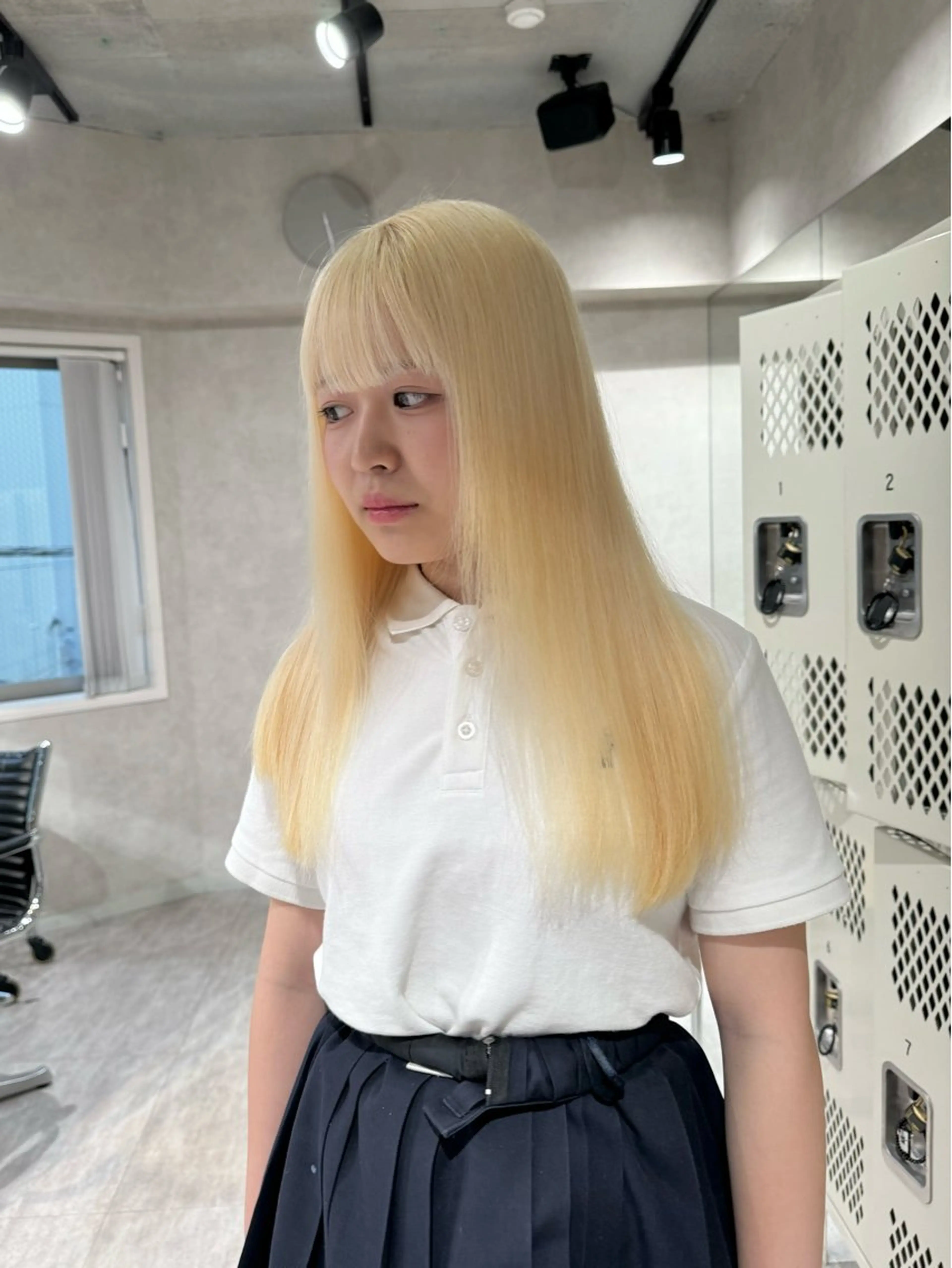 ロング カラー カット ヘアカラー トリートメント ダブルカラー ブリーチ/kaitoのヘアスタイル