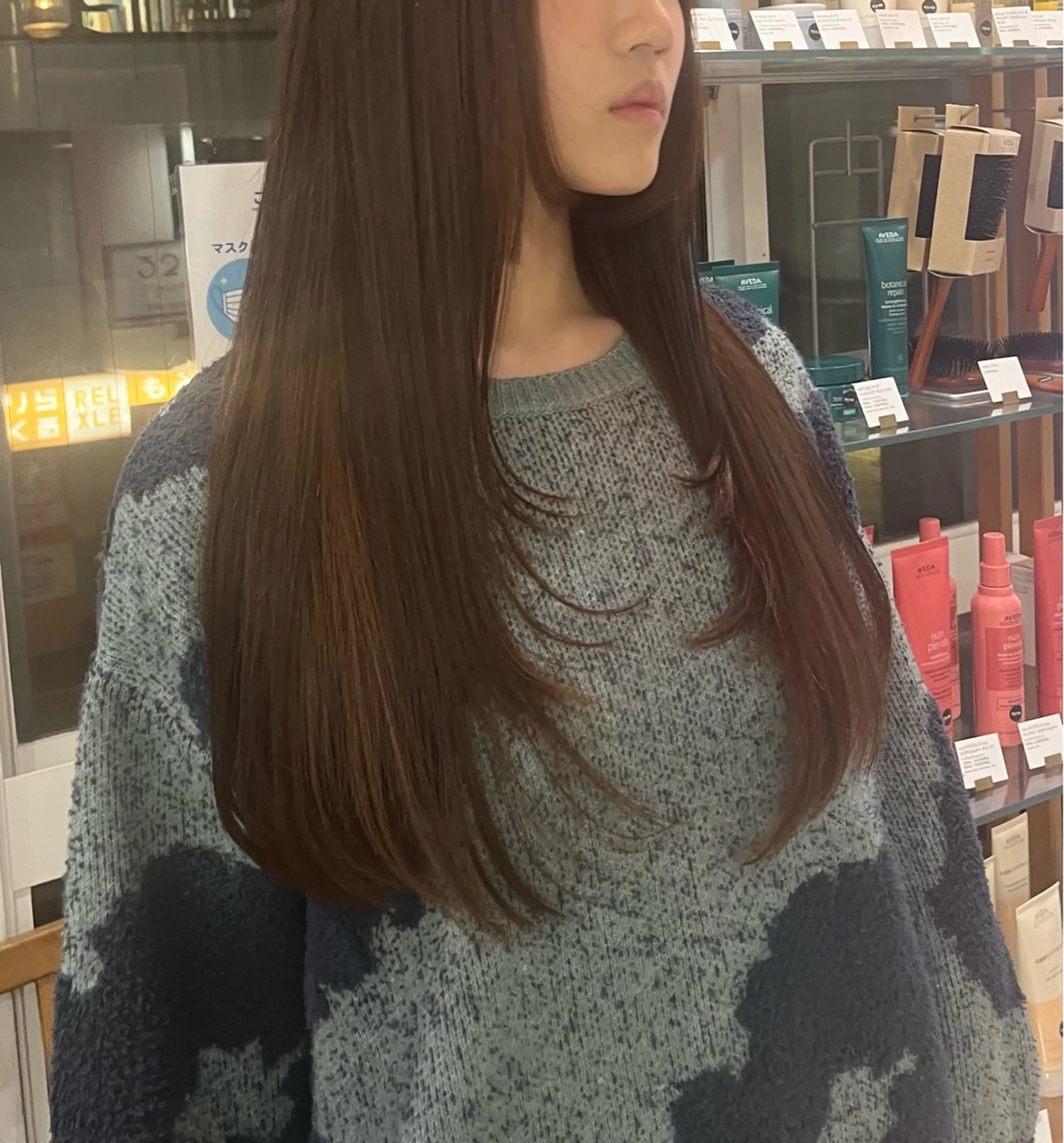 ロング レイヤーカット attrait平塚所属・カラーソムリエ🎨 seina🪐のヘアスタイル