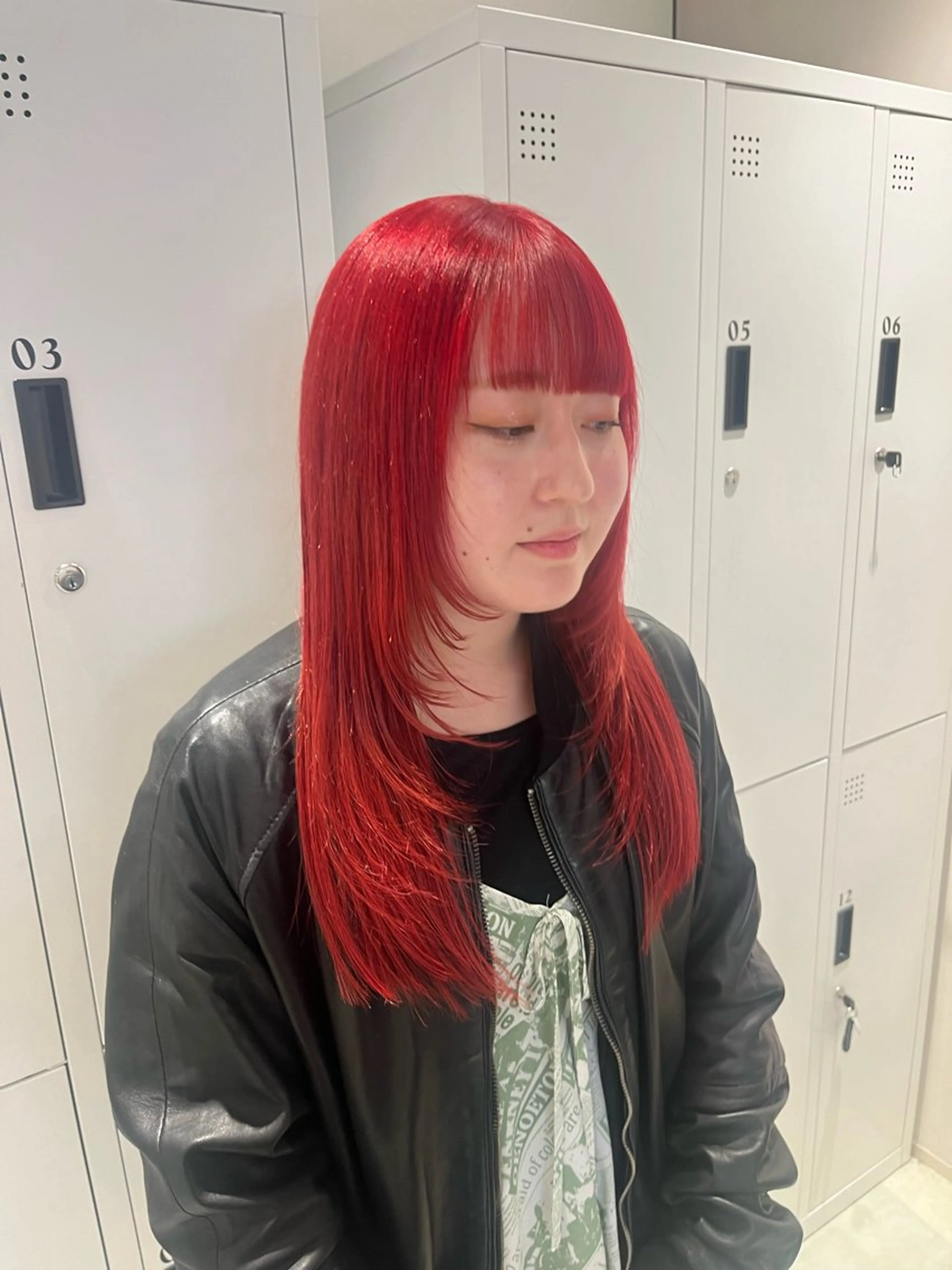 セミロング カラー カット ヘアカラー トリートメント ボブ/ベージュ/ パーマ🪿近森ゆいのヘアスタイル