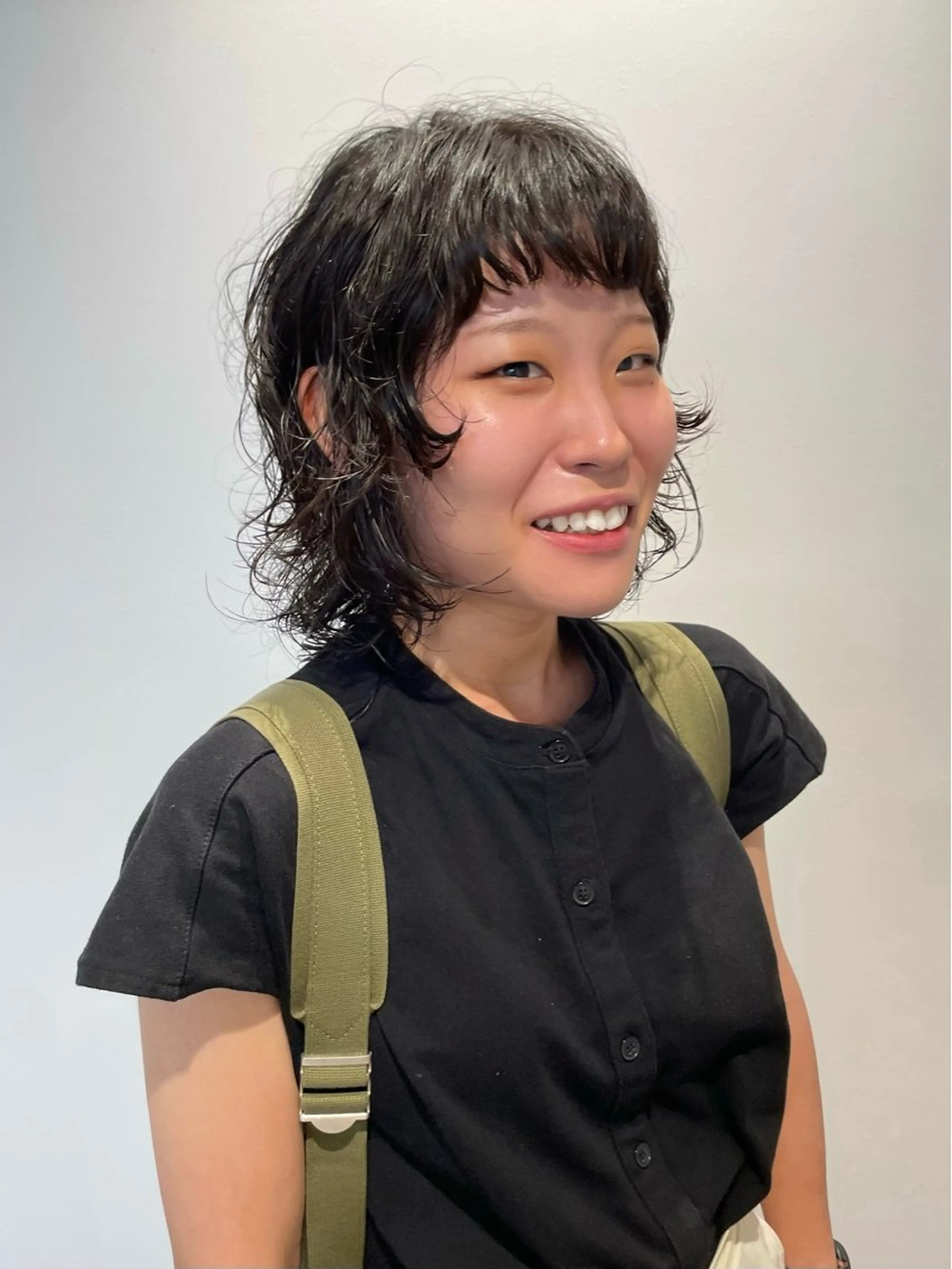 パーマ 髪質改善 ウルフカット カット パーマ ショート/ボブ/ パーマ/井上のヘアスタイル