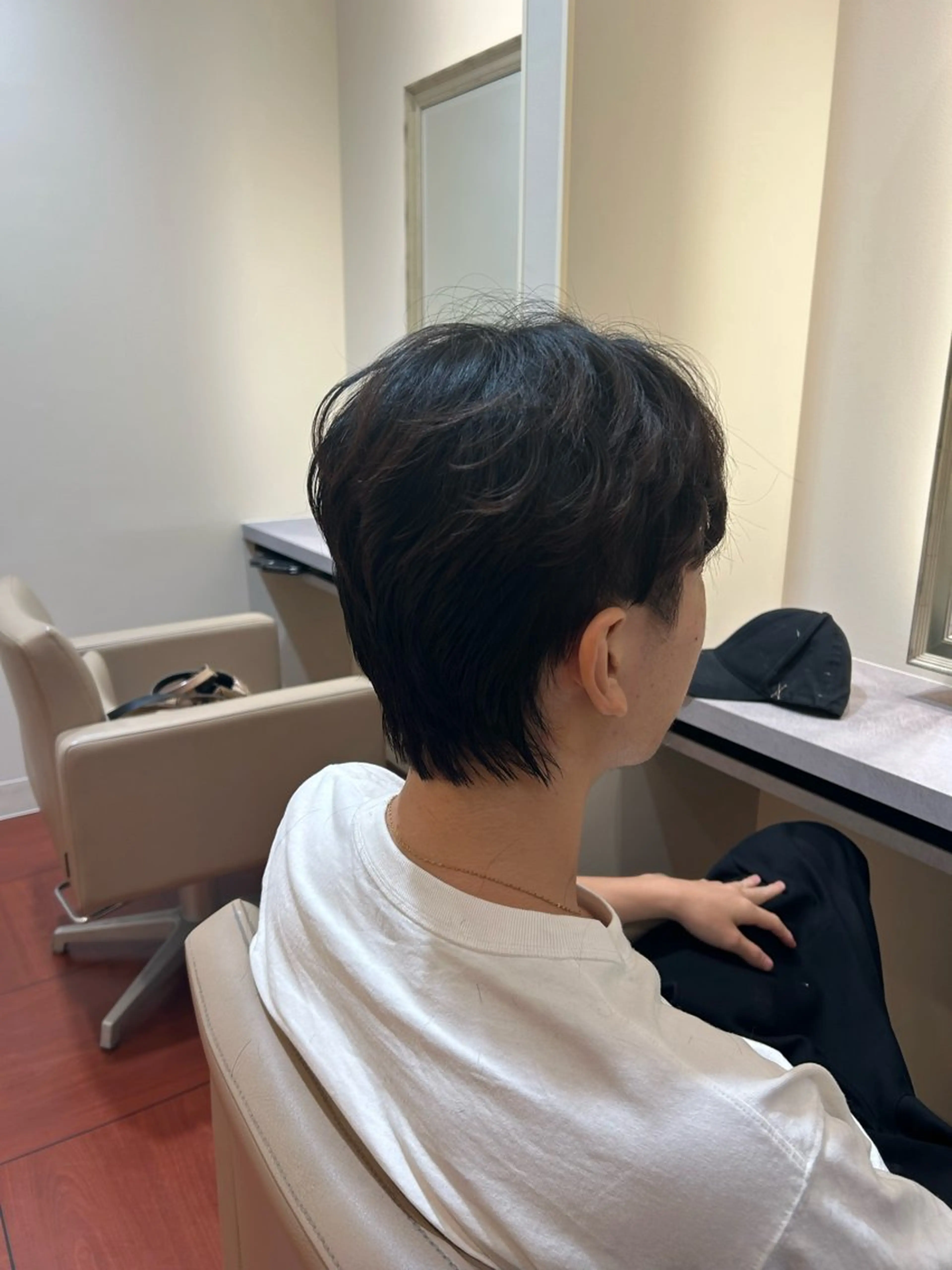 メンズ 三富 陽菜のヘアスタイル