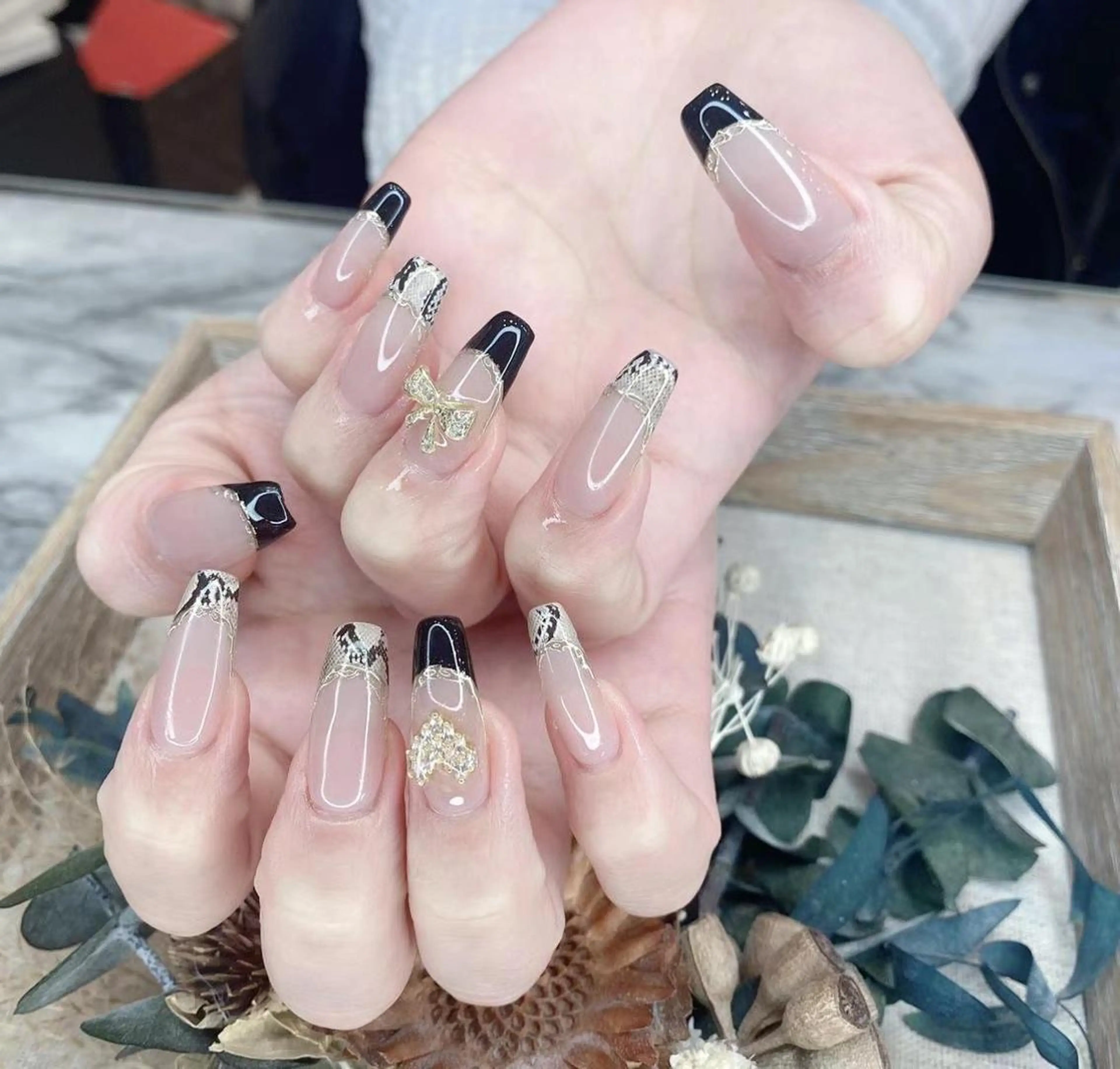 ネイル アニマル柄 アートネイル Babarla nailのネイルデザイン