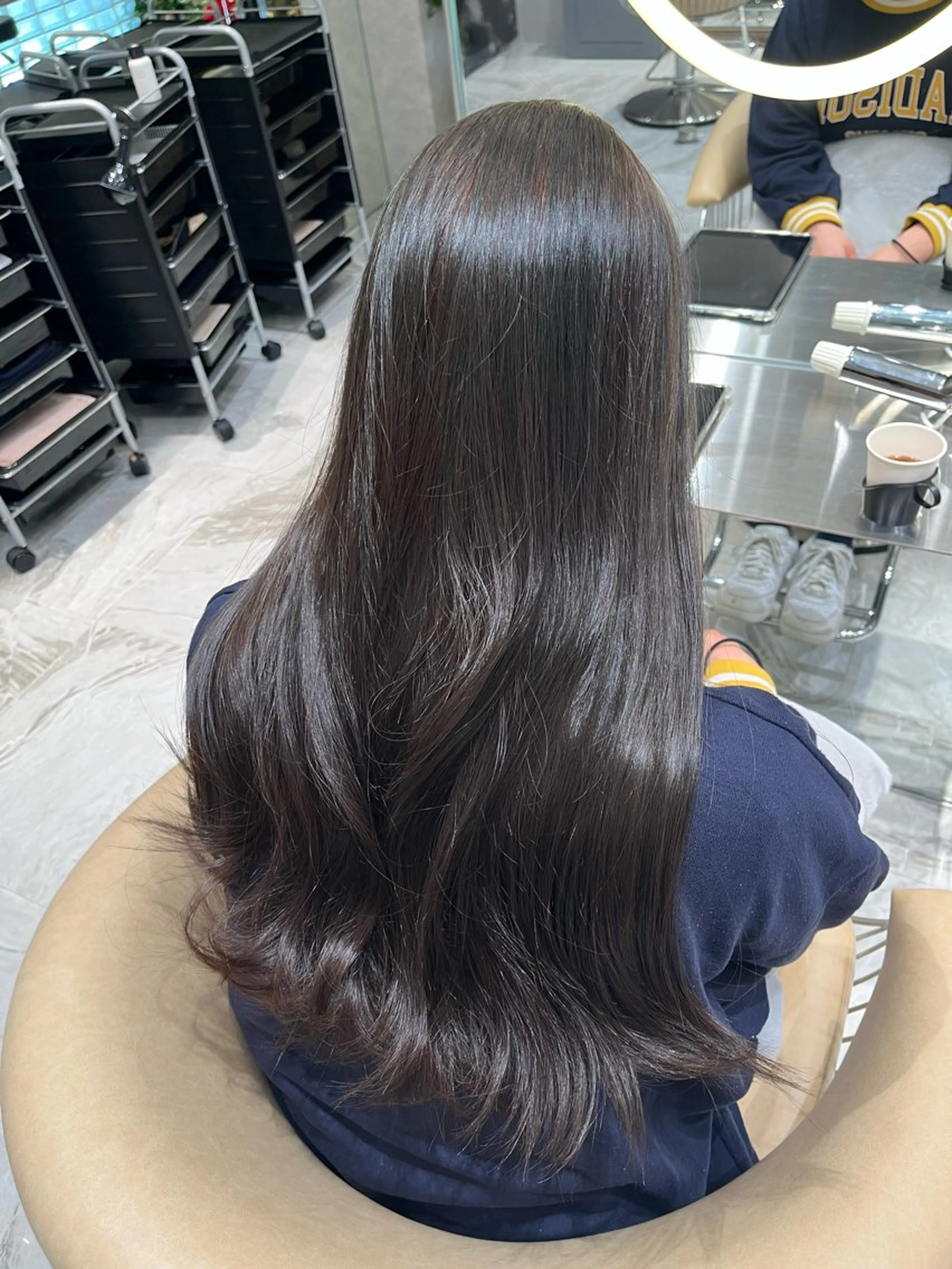 セミロング 大人ボブ/透明感 カラー/松原和志のヘアスタイル