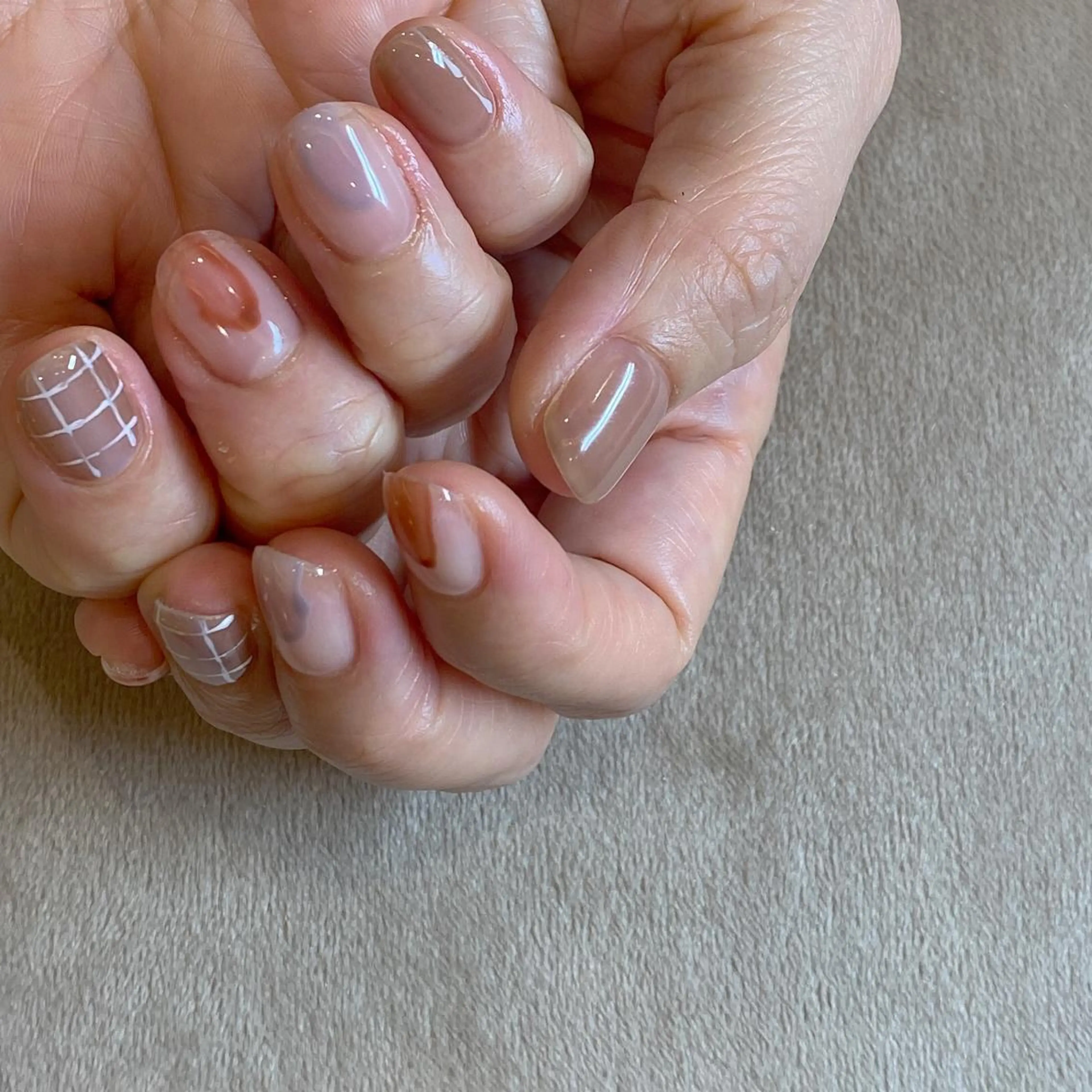 ネイル フリーランス¨̮⃝ ネイリストOKADAのネイルデザイン