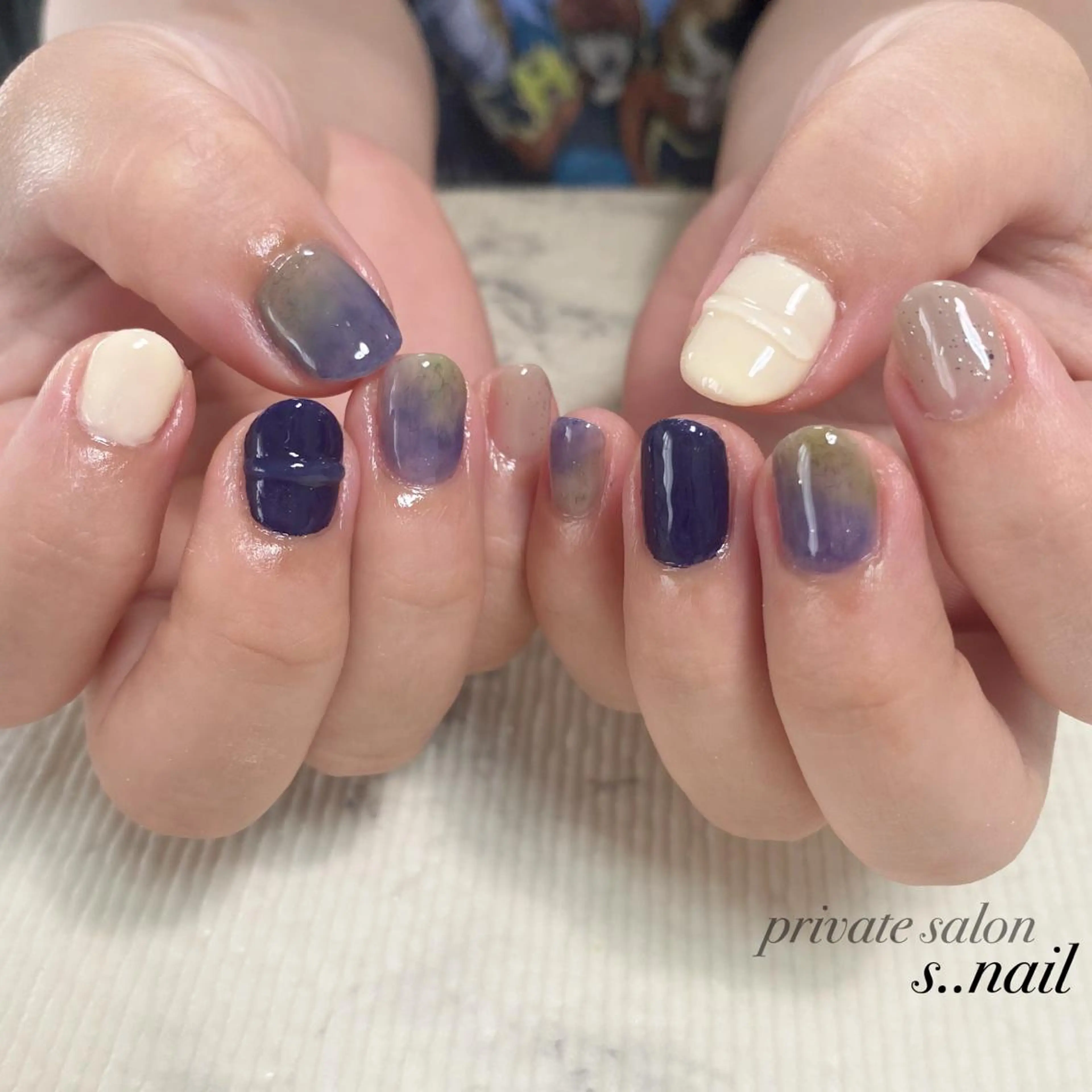 ネイル ニュアンスネイル ハンドネイル フットネイル s..nail / MORITAのネイルデザイン
