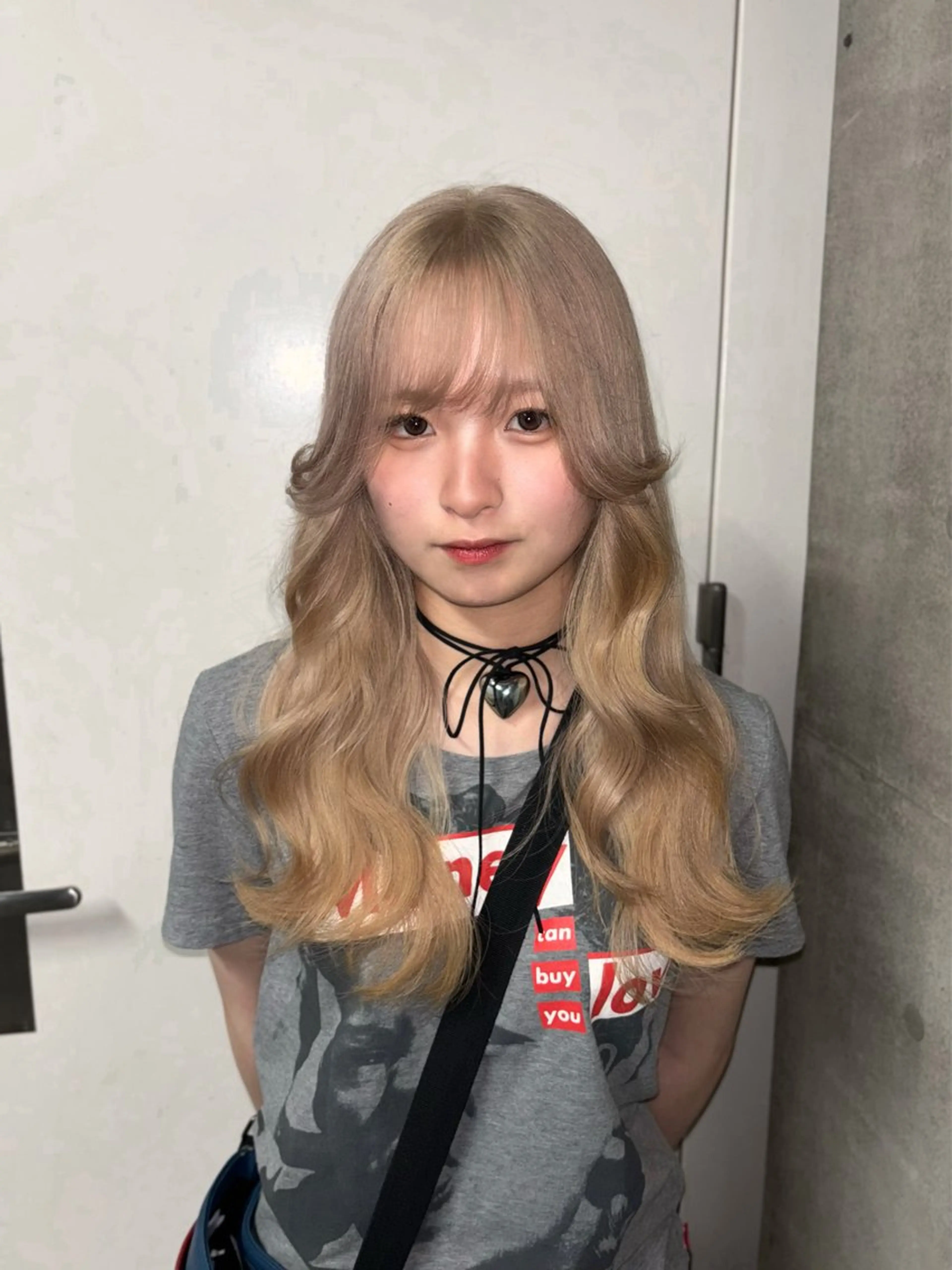 ミディアム カラー 💫miyu💫デザ インカラー/アレンジのヘアスタイル