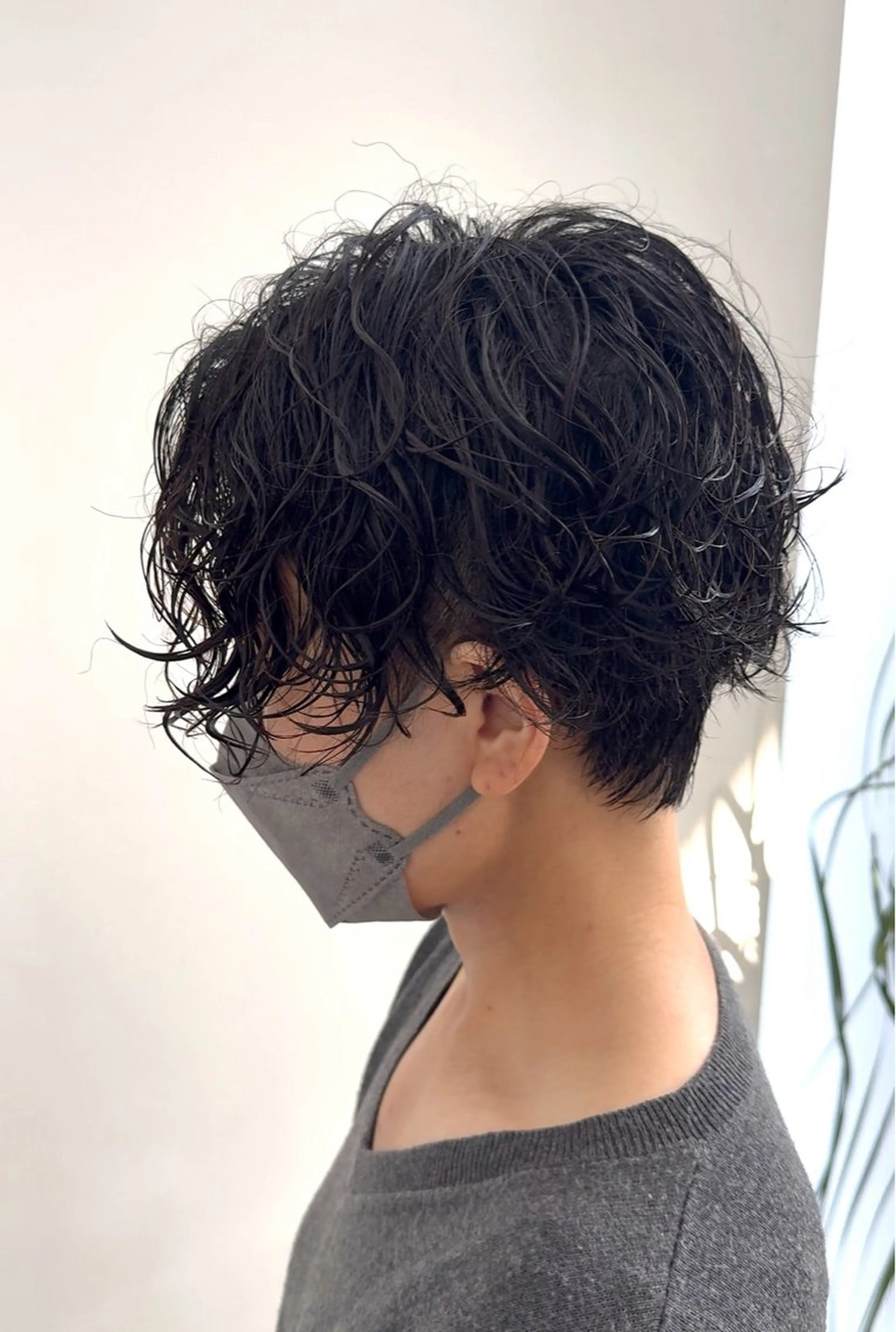 ショート パーマ HairMake　GIGI 宇多津所属・入本 翼のヘアスタイル