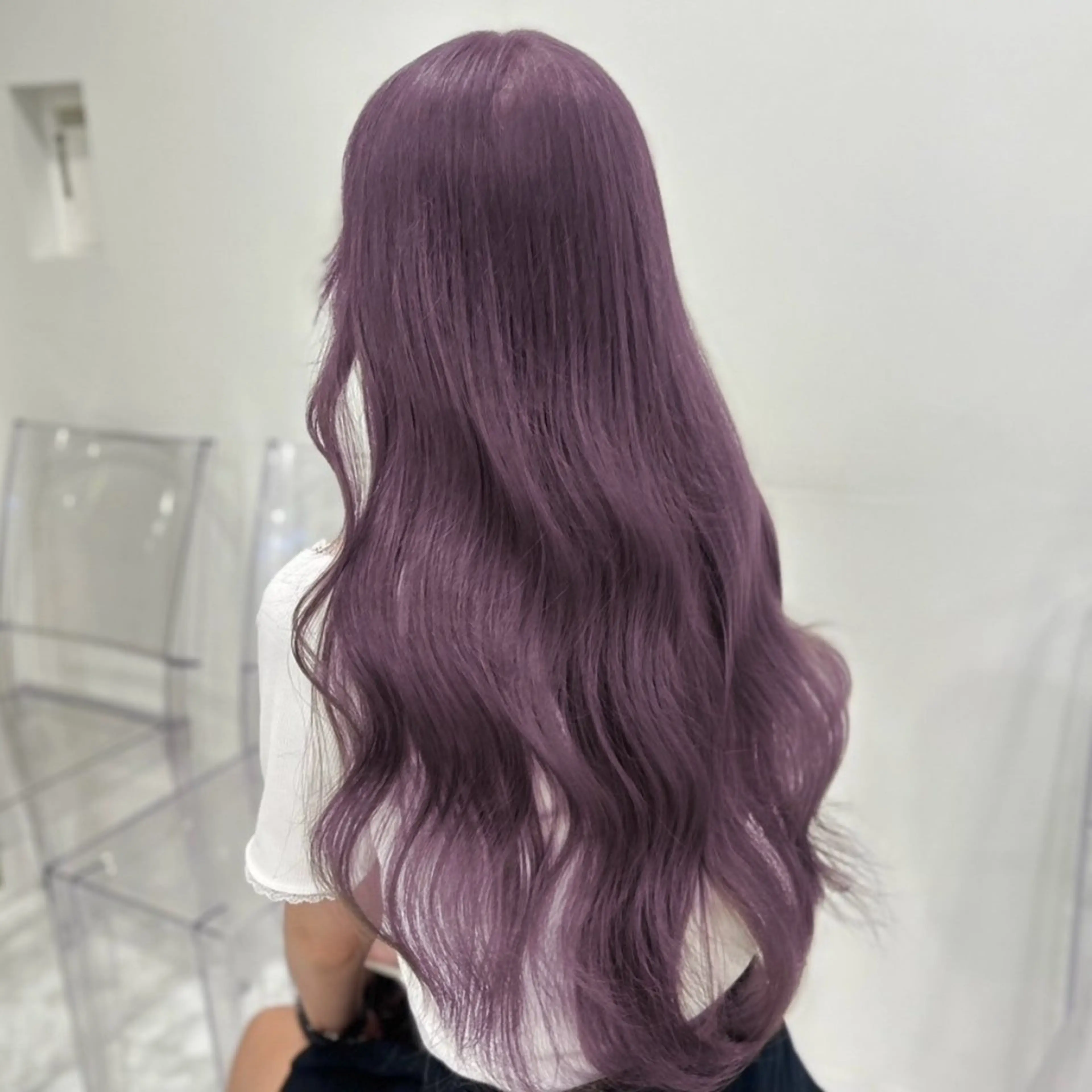 ミディアム カラー 🎀🧁ダメージレス 艶髪カラー🧁🎀のヘアスタイル