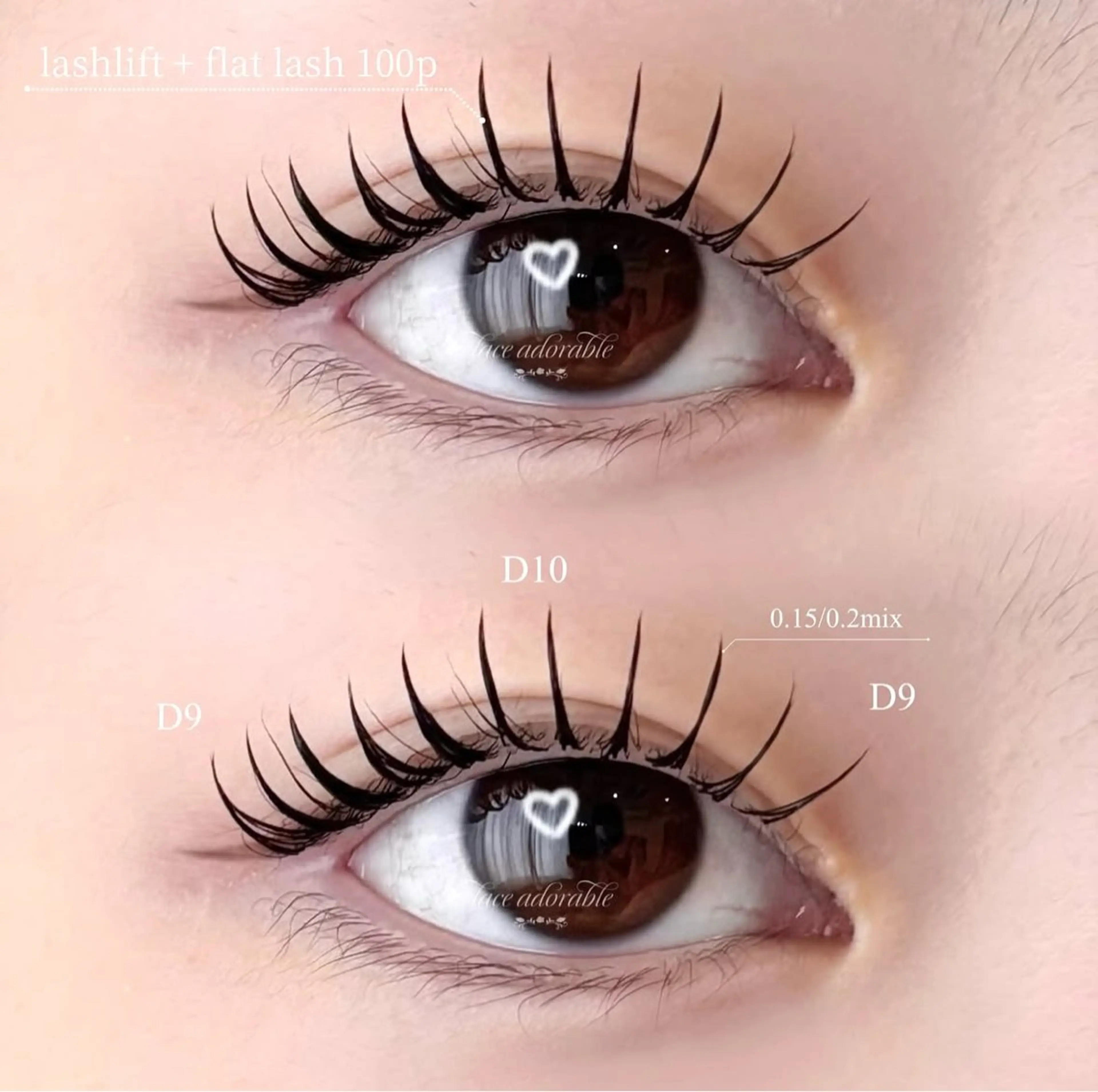 マツエク・マツパ マツエク lace adorable所属・レース アドラブル eyeのマツエク・マツパデザイン