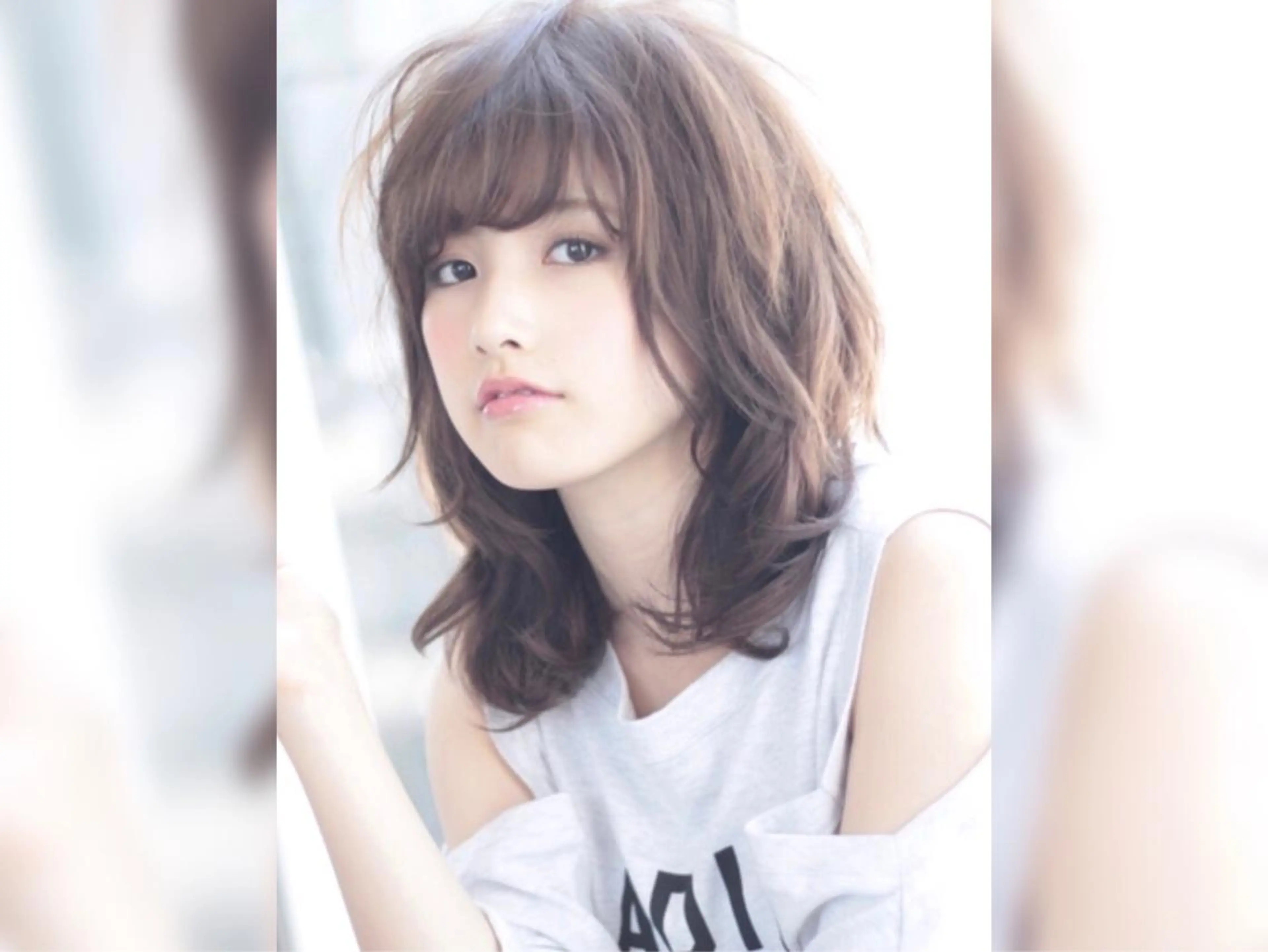 セミロング カット トリートメント ボブ/縮毛矯正/ レイヤー/塚田のヘアスタイル