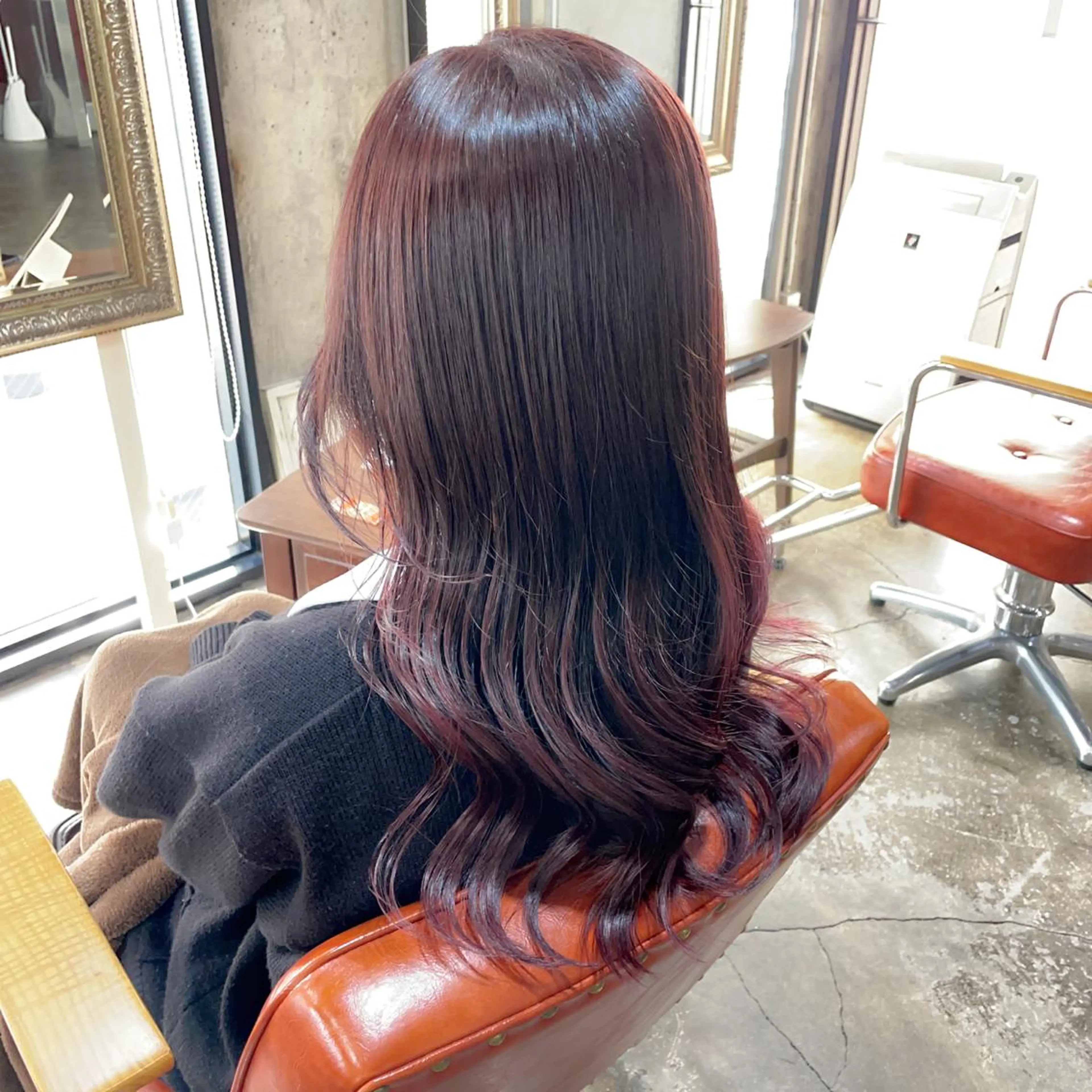 ロング カラー ラベンダーカラー ピンクカラー ピンクラベンダー ヘアカラー 🕊miki モテ髪🫧のヘアスタイル