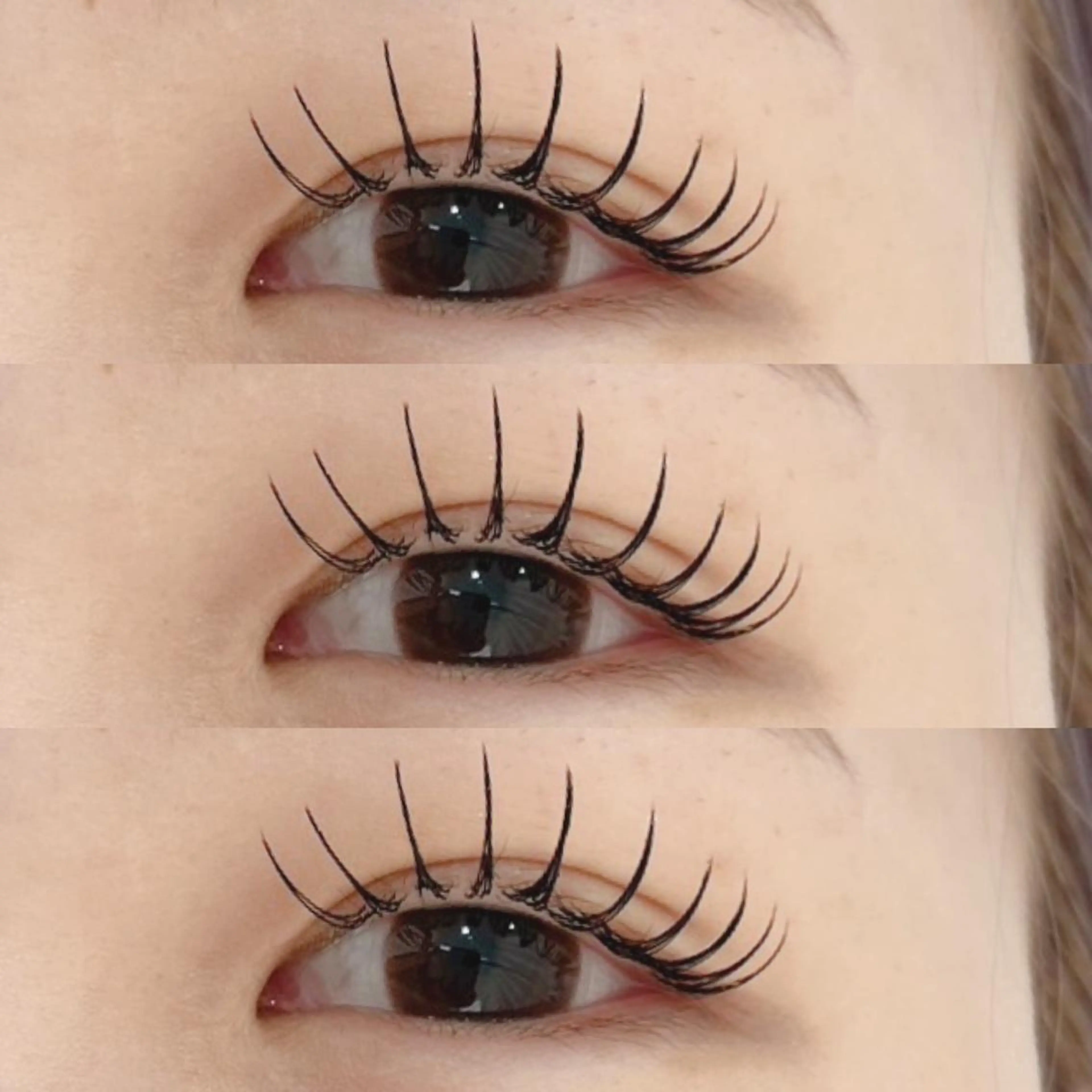 マツエク・マツパ フラットラッシュ マツエク Baby step.のマツエク・マツパデザイン