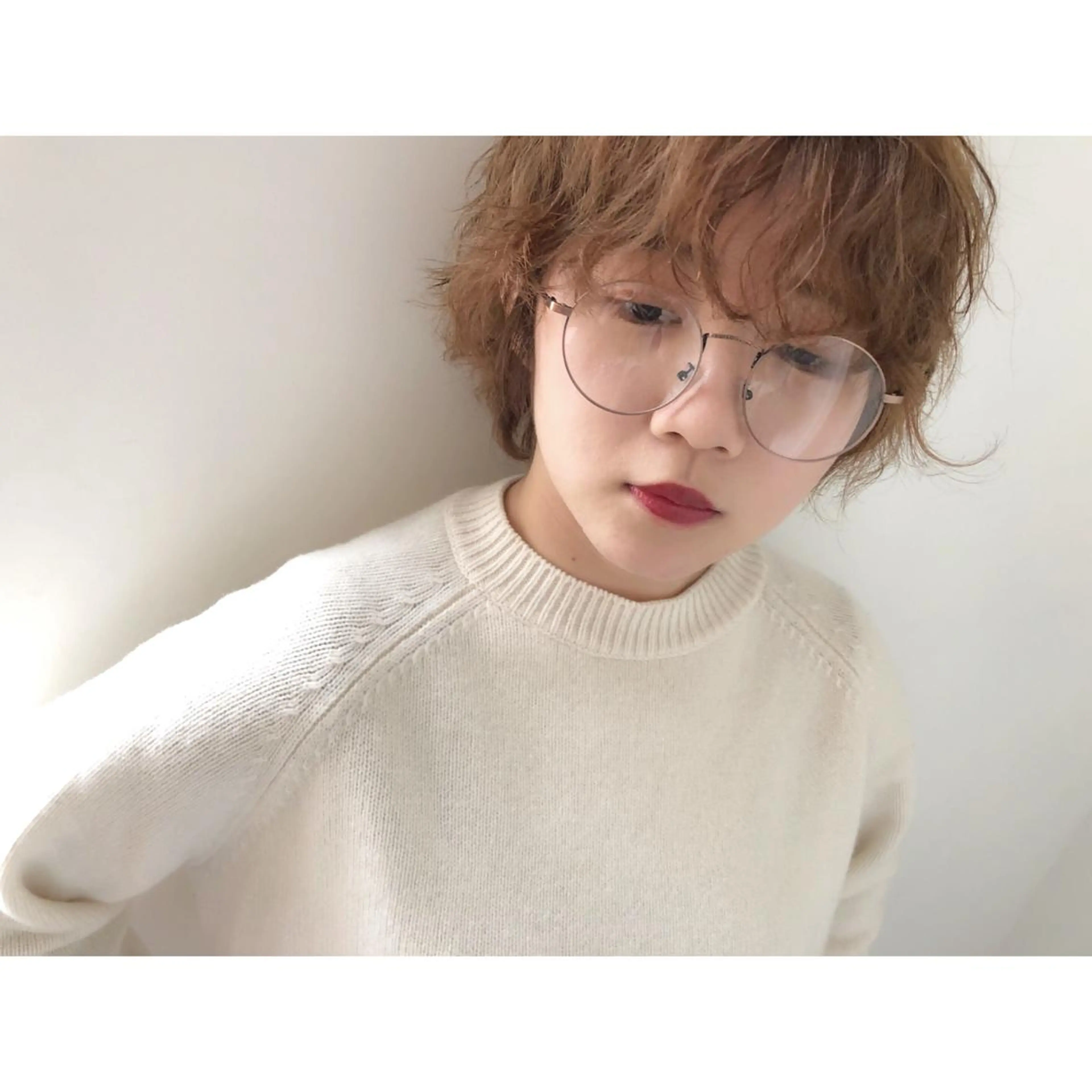 ショート 外国人風カラー 美容室Violet所属・伊藤 ひかりのヘアスタイル