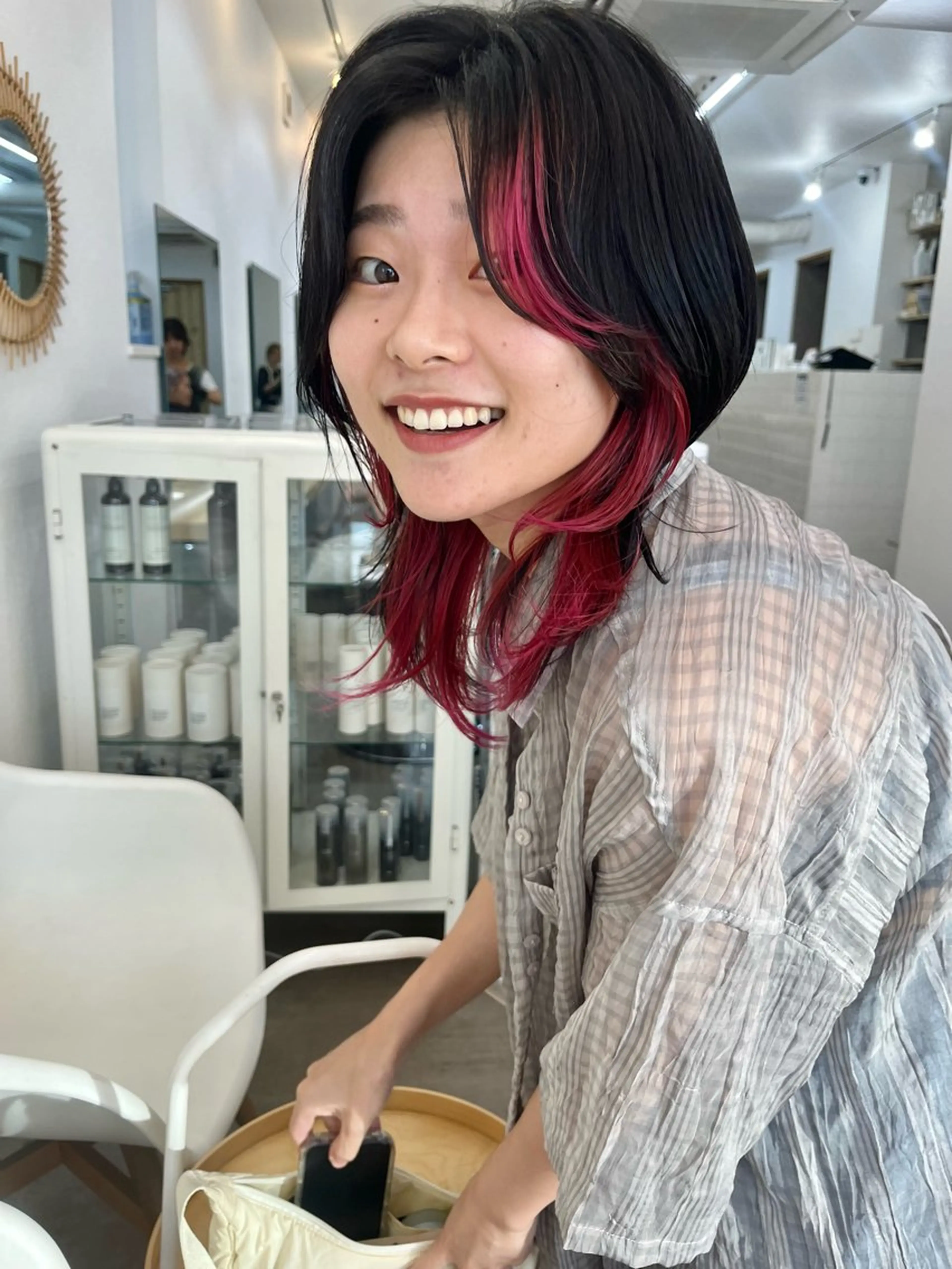 ミディアム カラー 🌼sunc HINAMI🌼のヘアスタイル