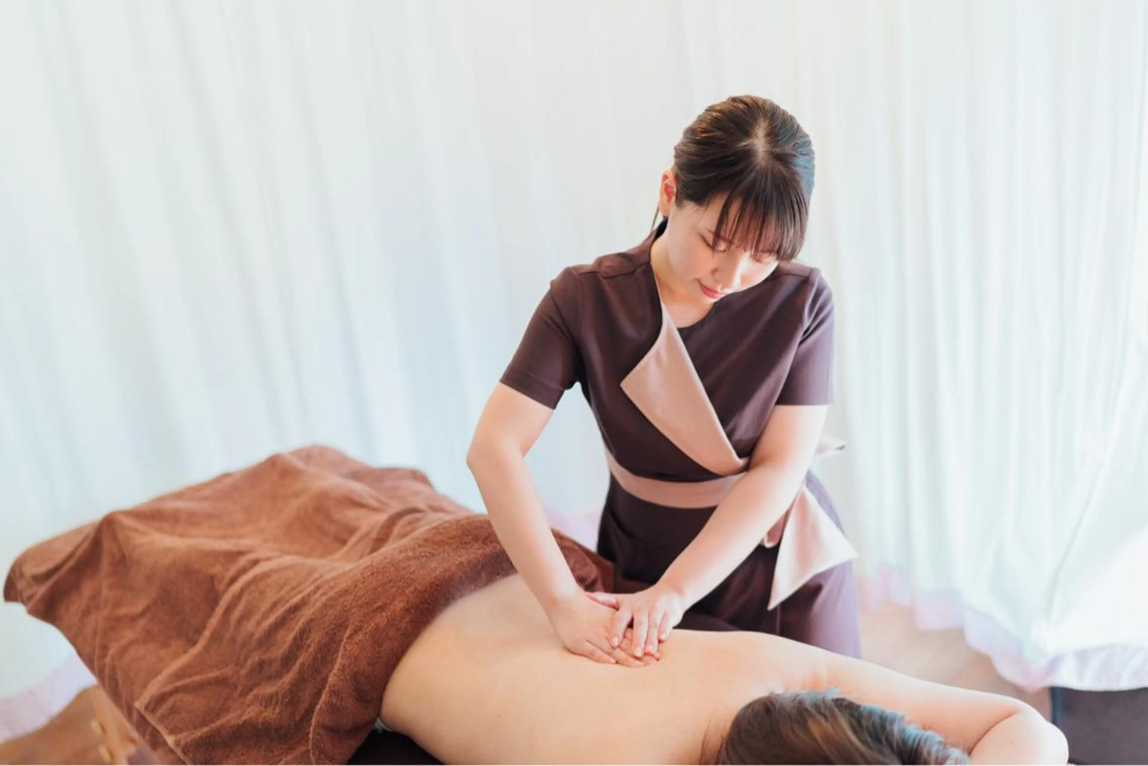 【ボディ全身】🉐リピート👑No.1❣️効果が出るから悩みが消える✨全身オイルマッサージ +バストアップ痩身🧸𖤐⡱の写真