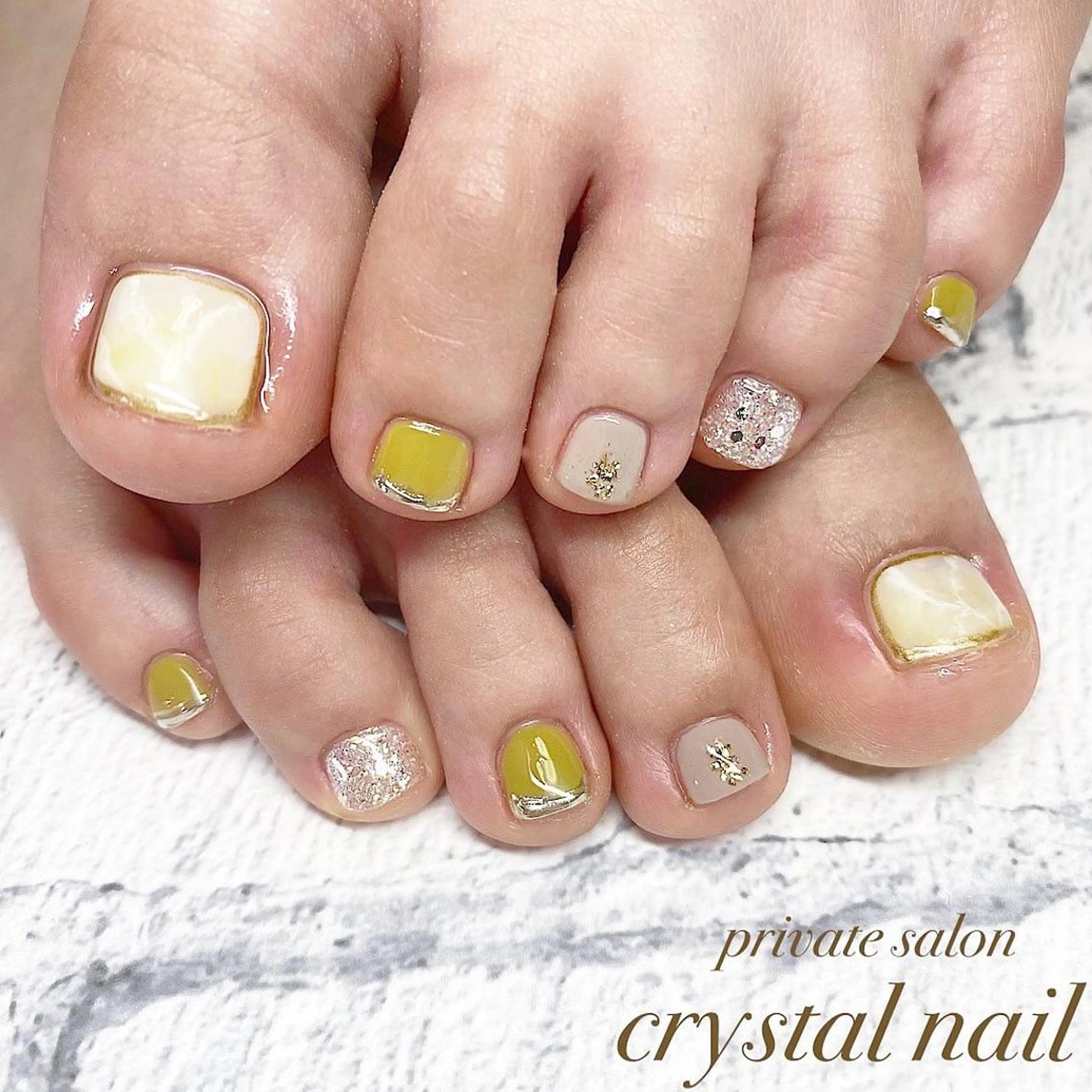 ネイル Crystal Nailのネイルデザイン