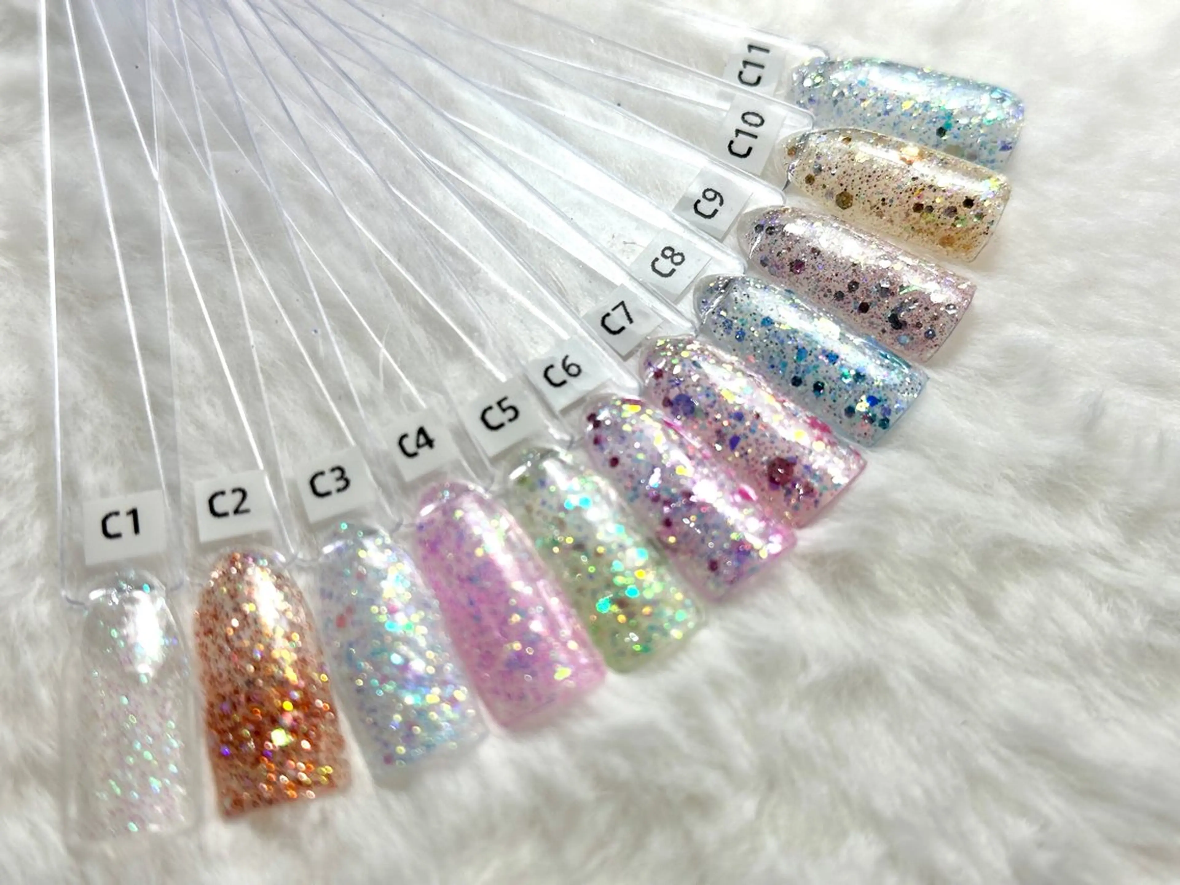 ネイル クリアネイル キラキラネイル ラメ(グリッター) lalaroom. nailsalon航空公園店所属・lala room.のネイルデザイン