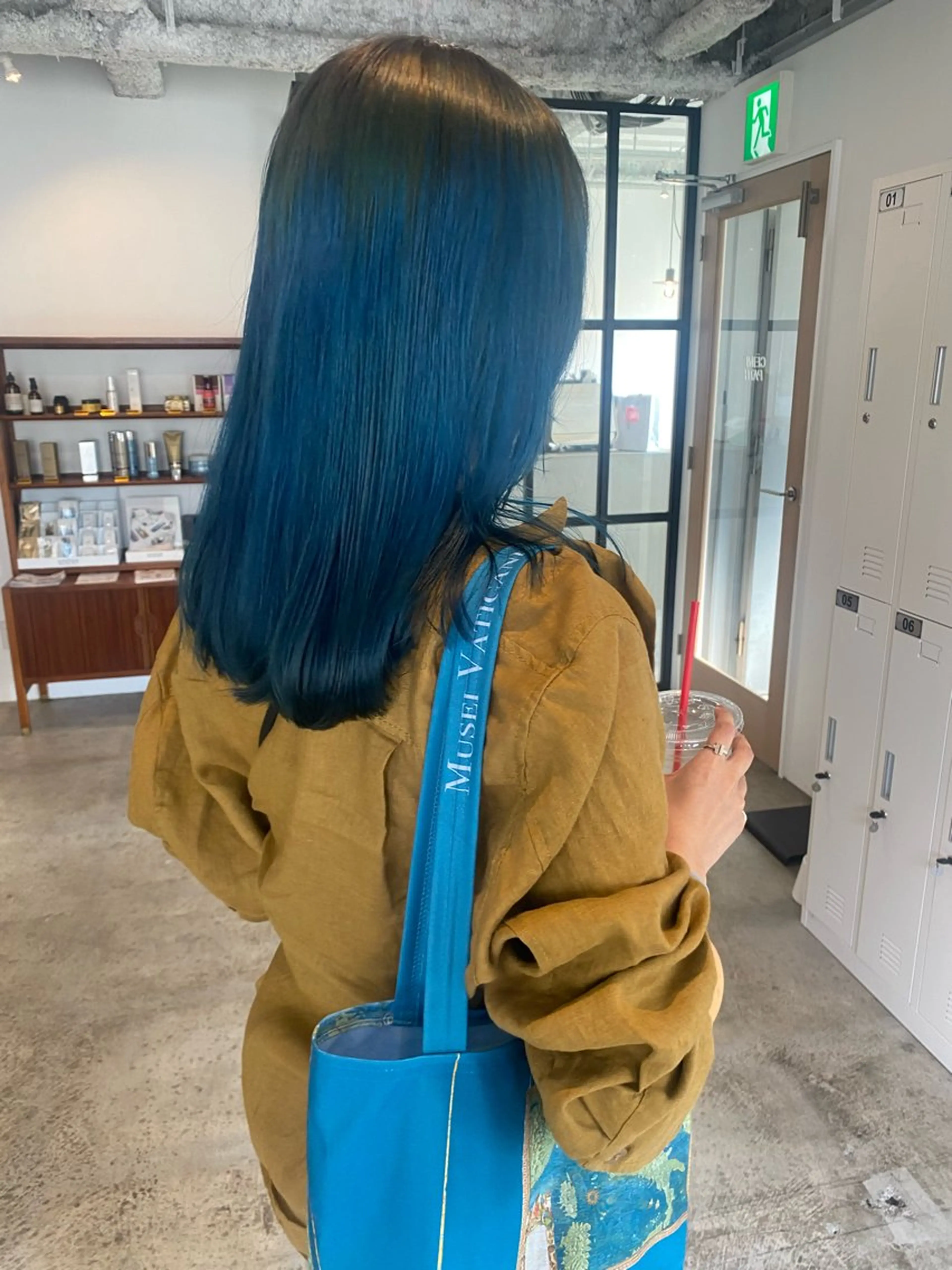 セミロング カラー カット ヘアカラー トリートメント Hayashi Shioriのヘアスタイル