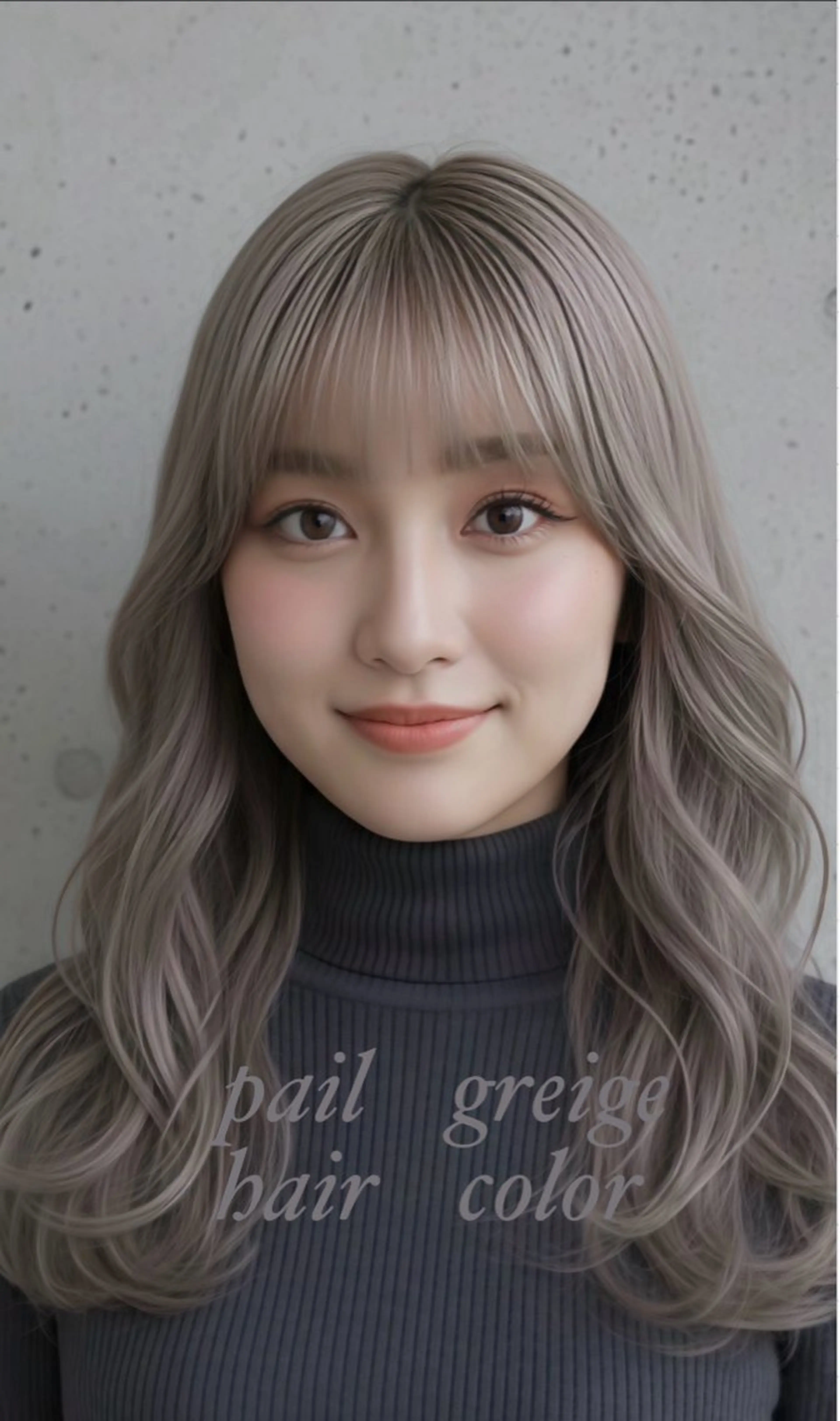 セミロング カラー カット ヘアカラー トリートメント M.SLASH 辻 孝志のヘアスタイル