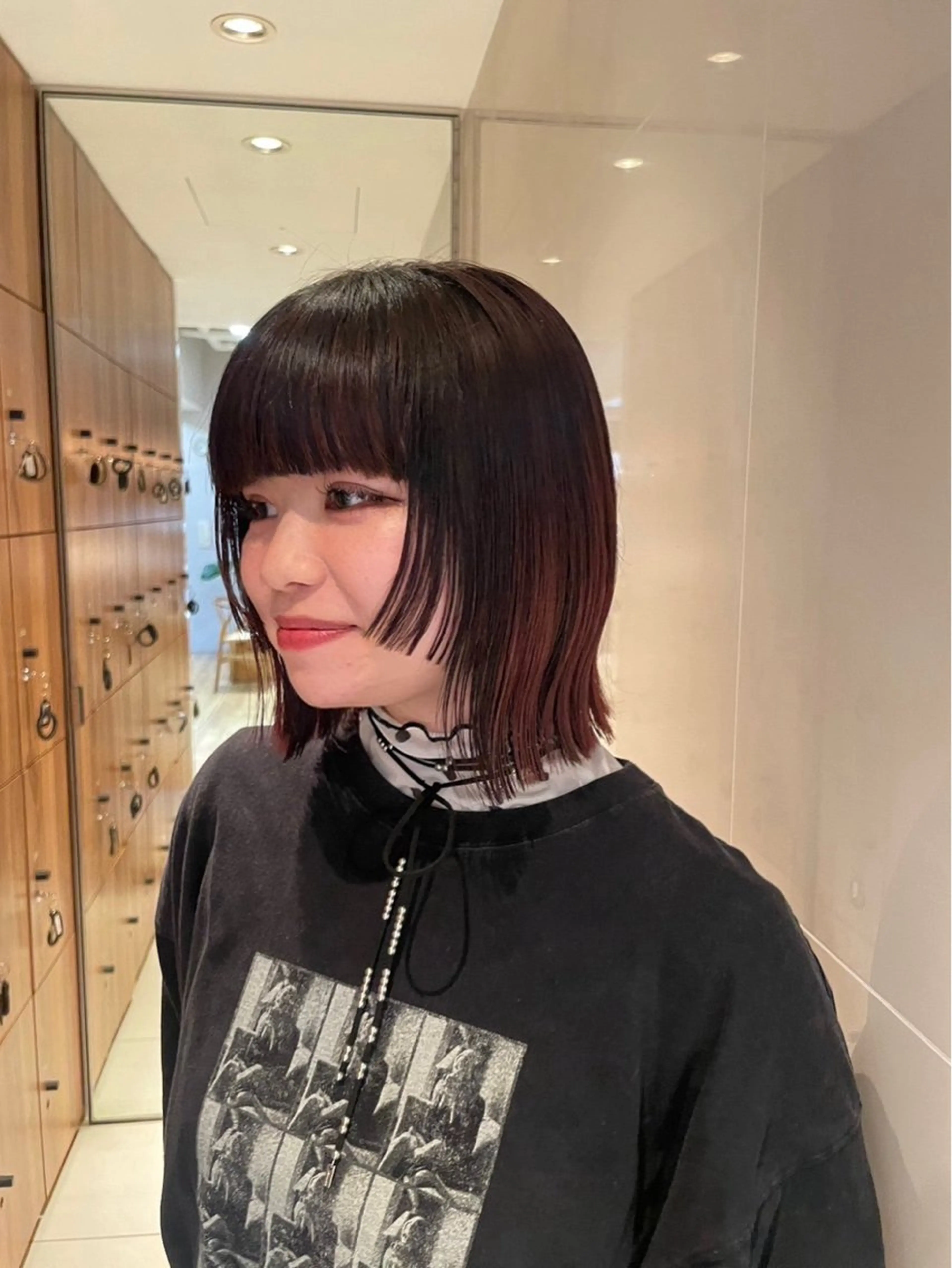 ミディアム ボブ chihiro / ミディアムカットのヘアスタイル