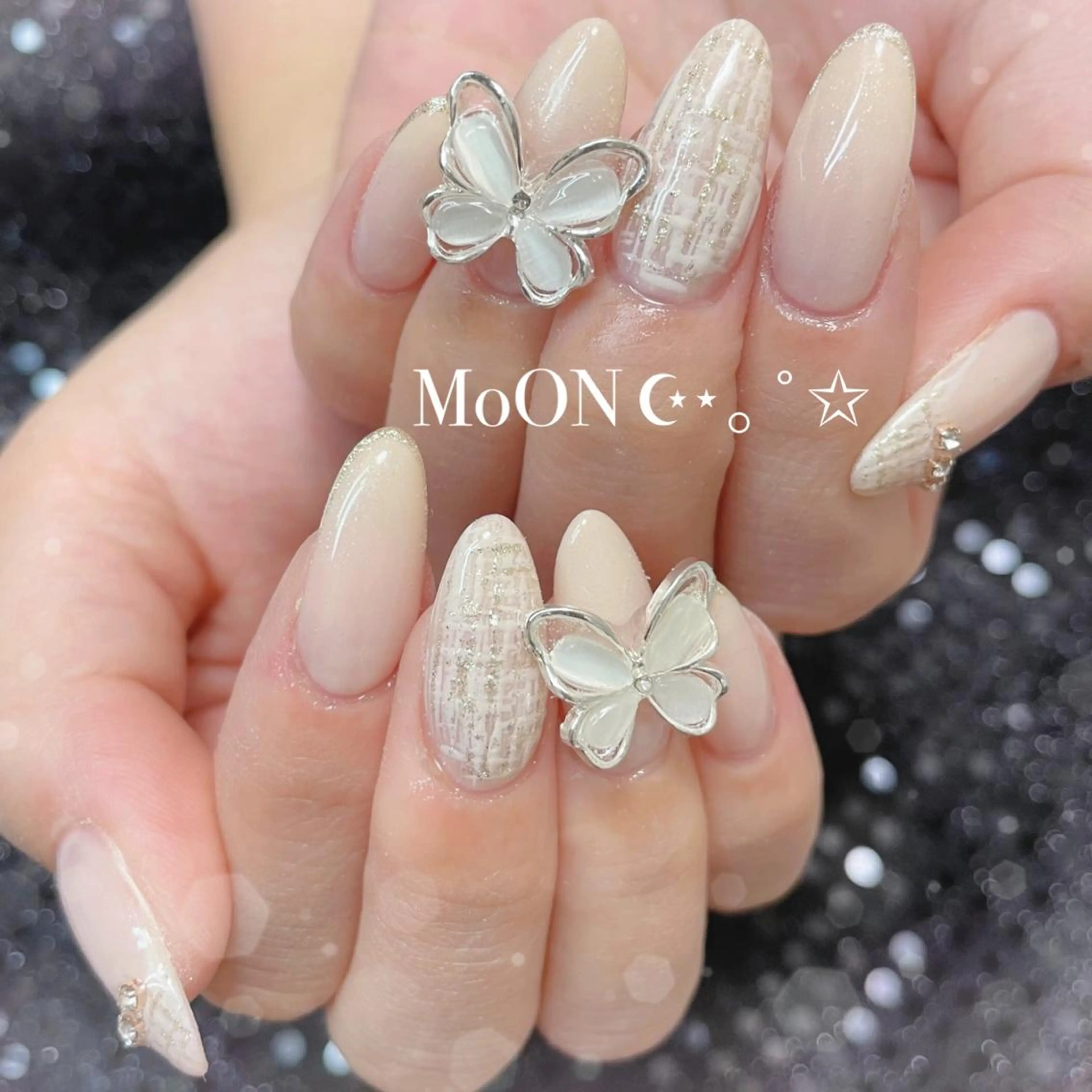 ネイル ハンドネイル ハンドケア MoON...❤︎ MeGuのネイルデザイン