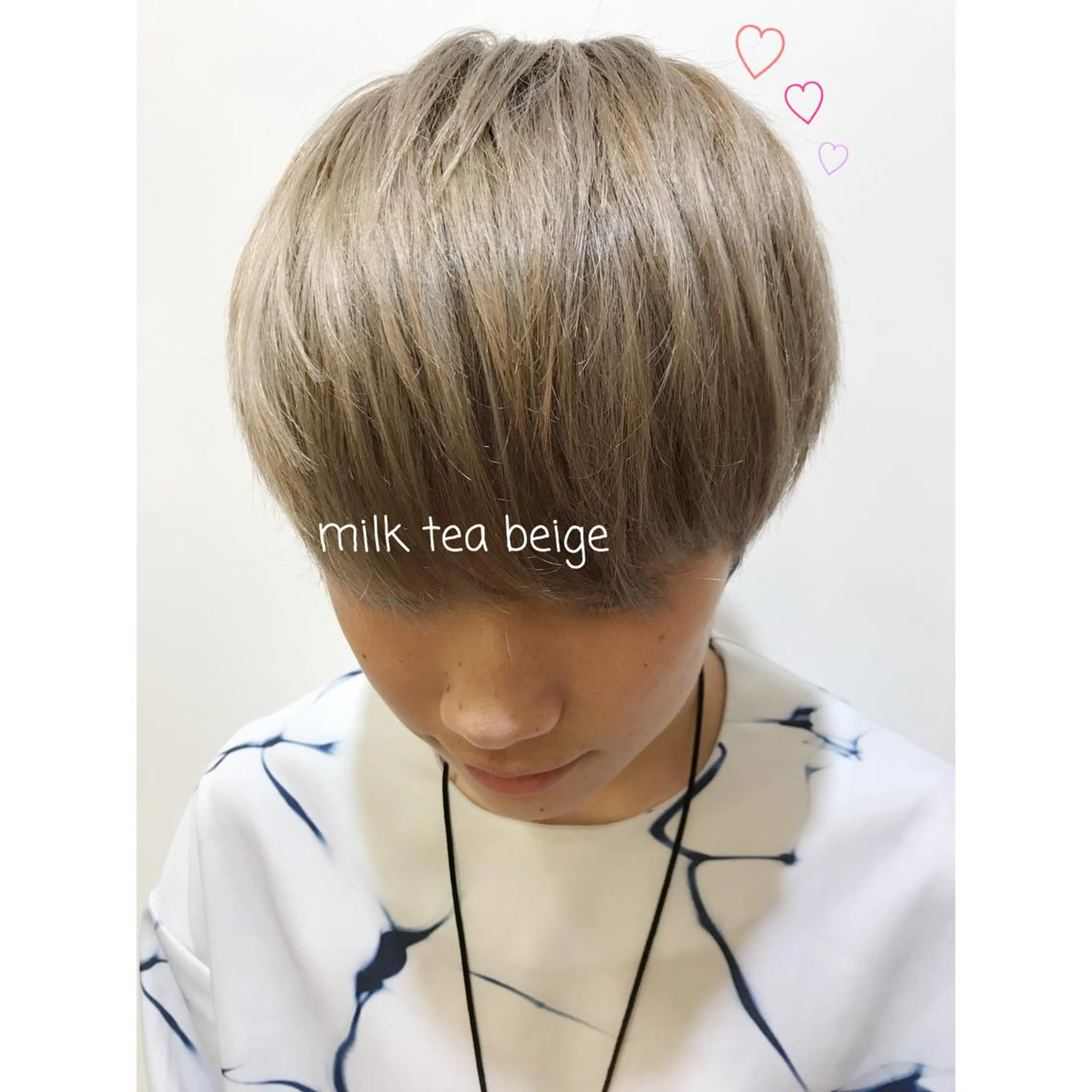 カラー メンズ メンズブリーチ メンズハイトーン ベージュカラー ブリーチ 透明感カラー シアーベージュニスト 🥣大石亜里紗のヘアスタイル