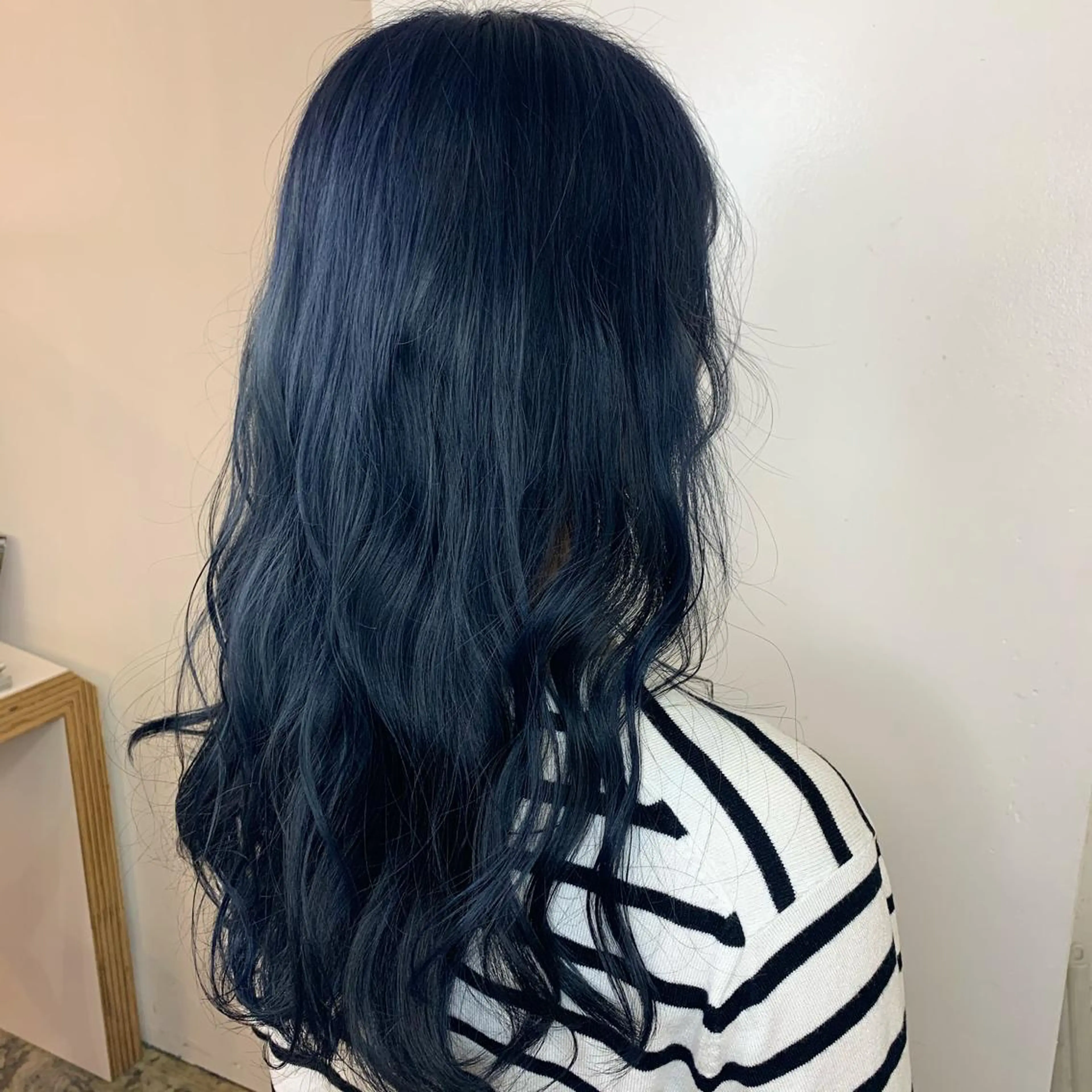 ロング カラー ブルーカラー ヘアカラー トリートメント SYS by fit /HONOKAのヘアスタイル