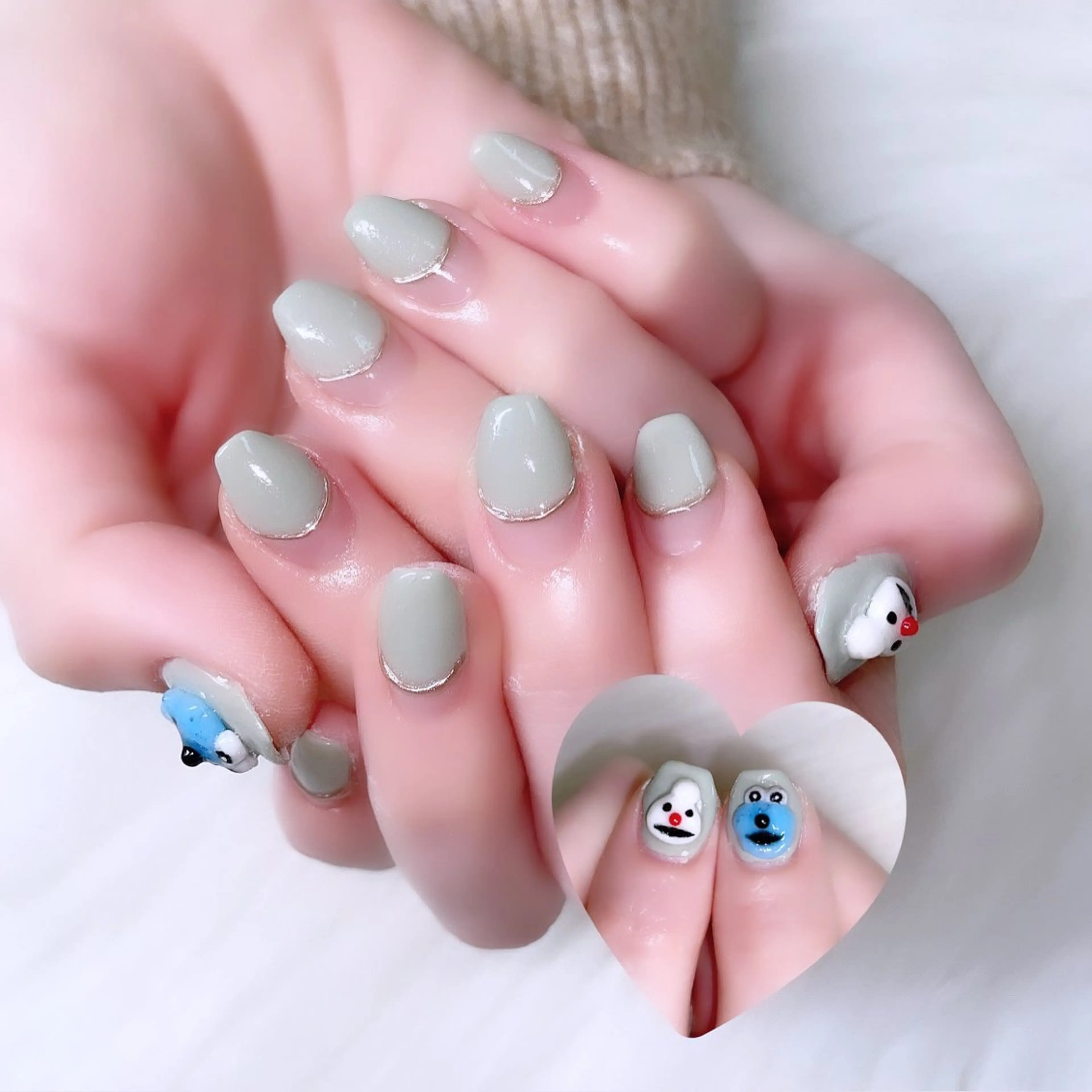 ネイル ハンドネイル chiyori天王寺 🎀韓国風束感まつげのマツエク・マツパデザイン