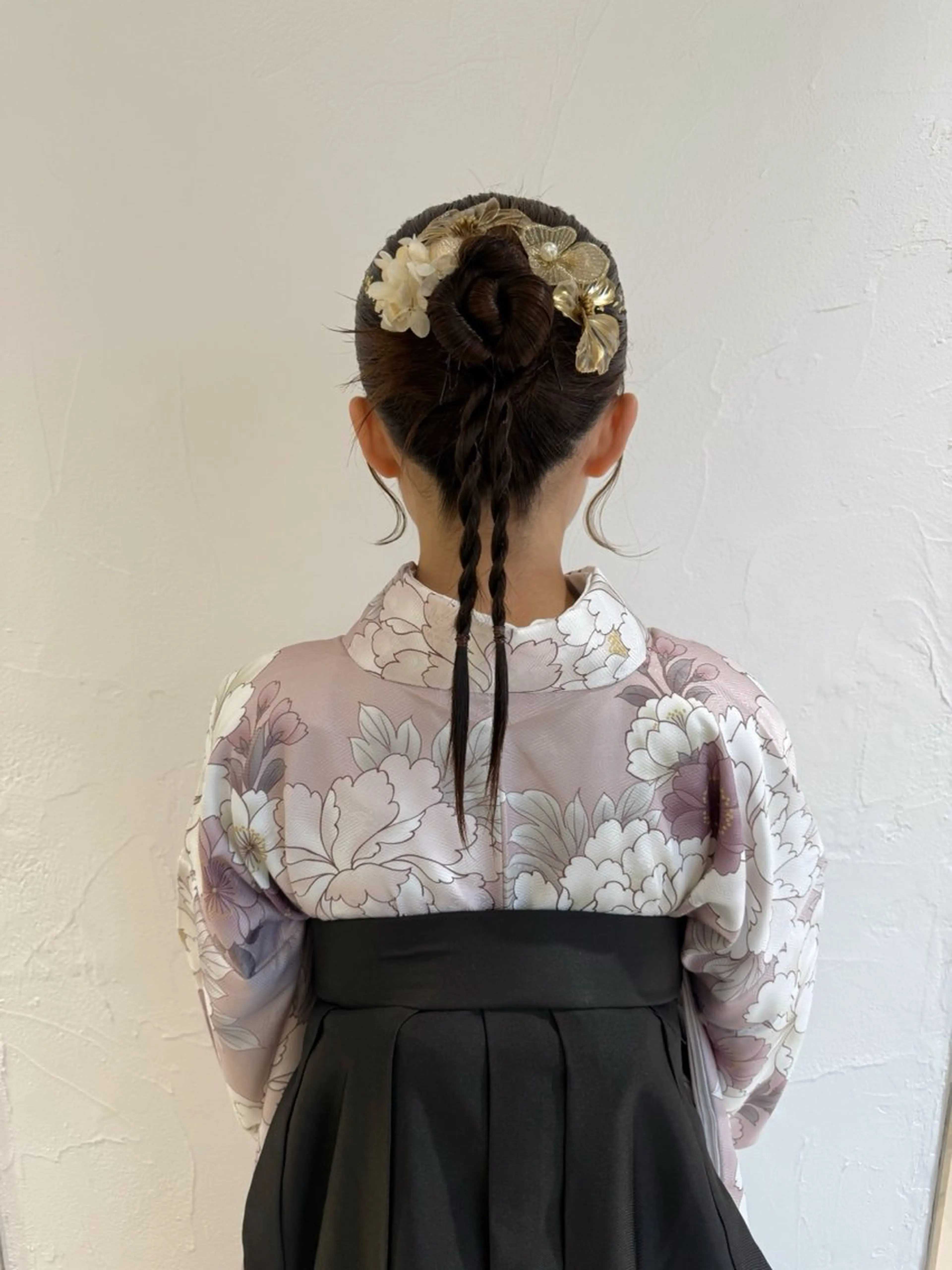 ロング ヘアアレンジ 暖色カラー /ヘアアレンジ/花鈴のヘアスタイル