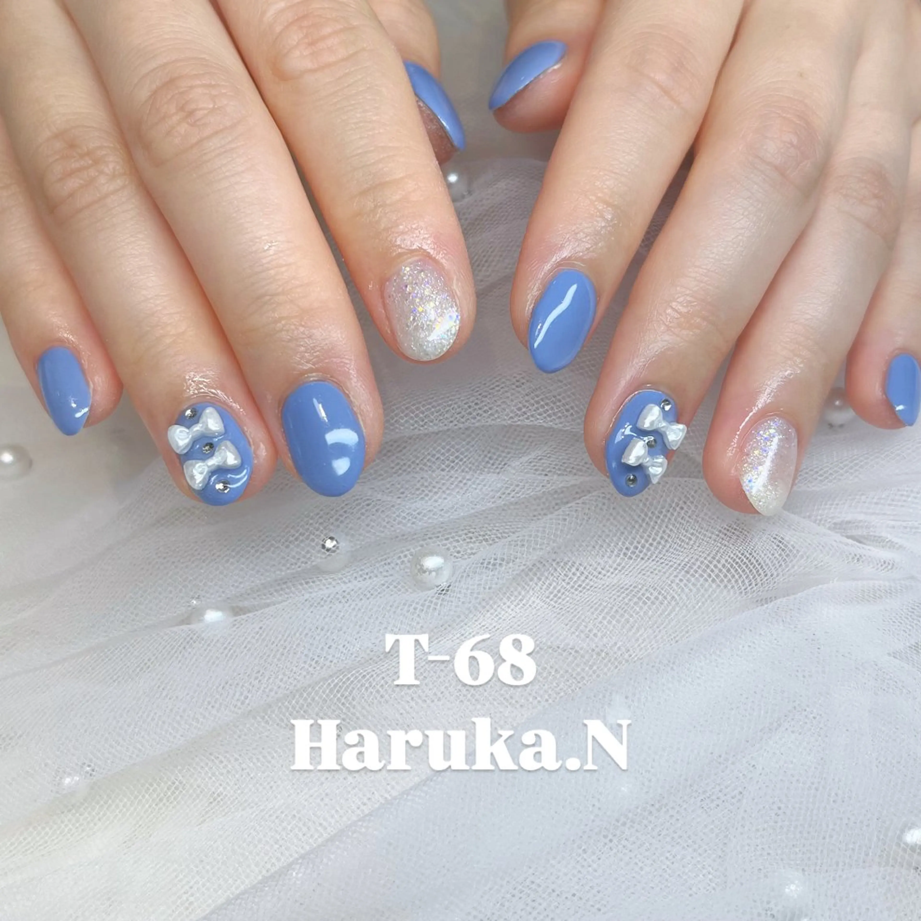 ネイル はあとねいる天王町店所属・HARUKA 🐼のネイルデザイン