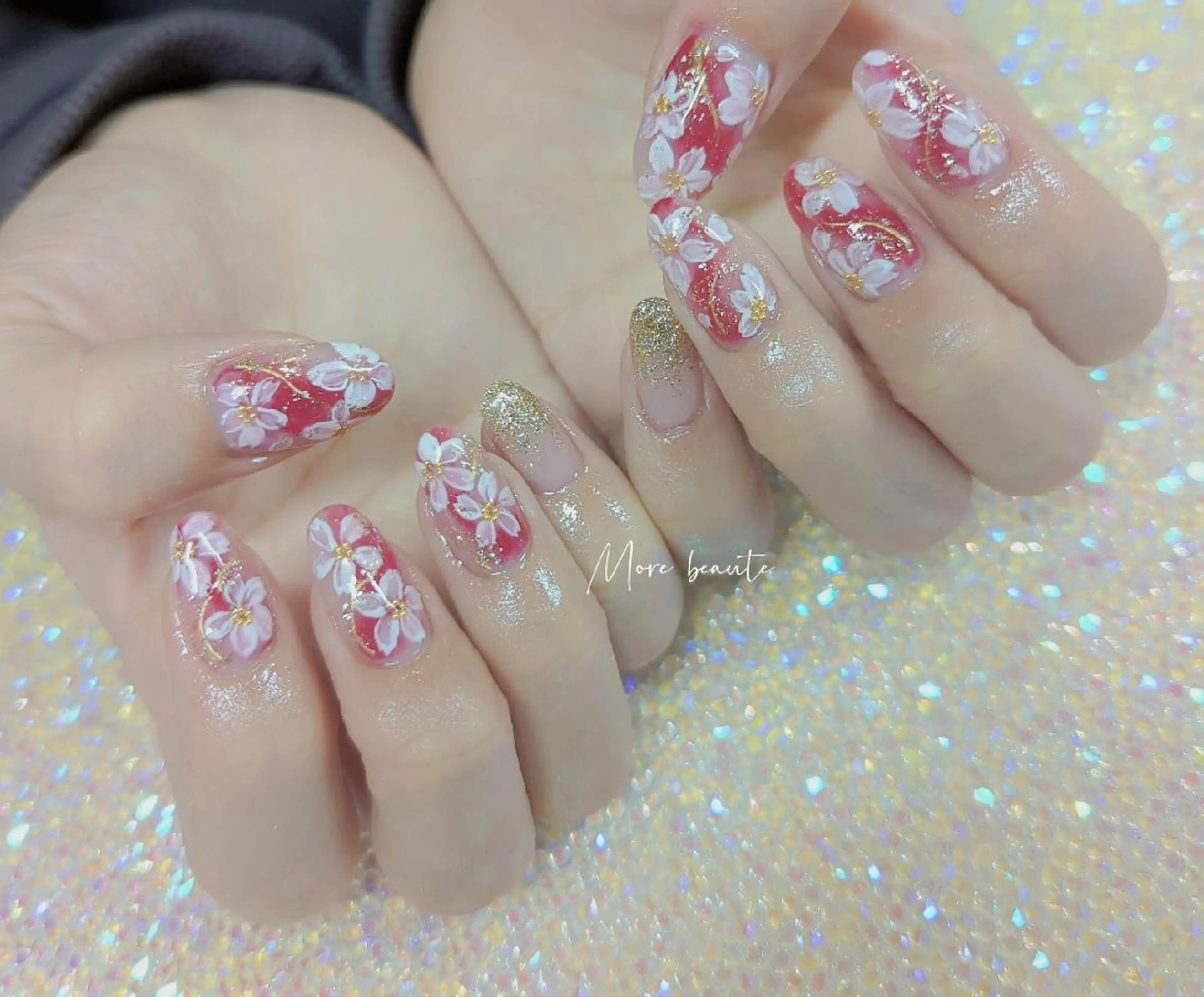 ネイル ハンドネイル I LOVE ME  NAIL.｡.:*♡のネイルデザイン