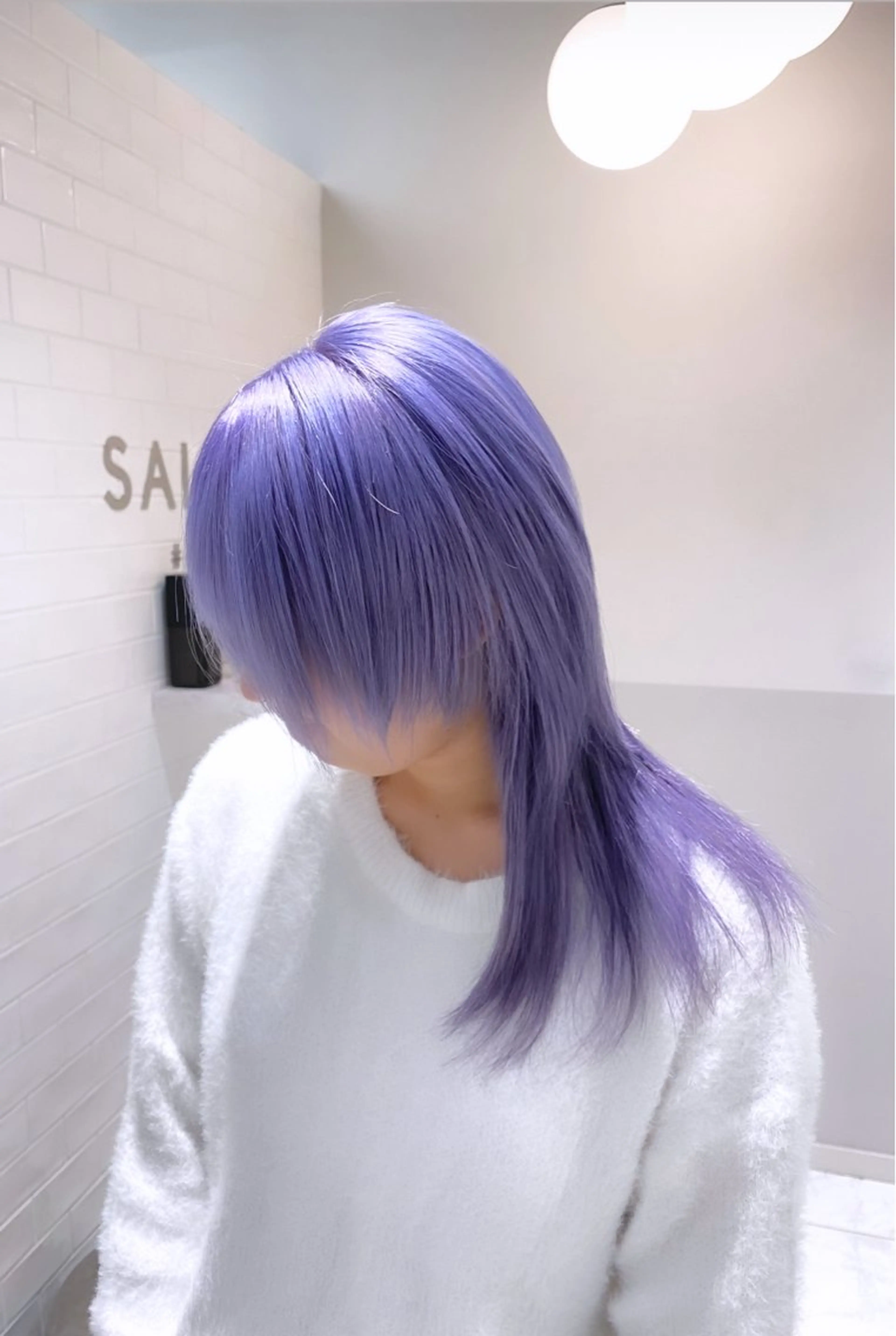 セミロング カラー ヘアアレンジ メンズ ヘアカラー トリートメント SALOWIN所属・ハイトーン美容師 MASATOのヘアスタイル