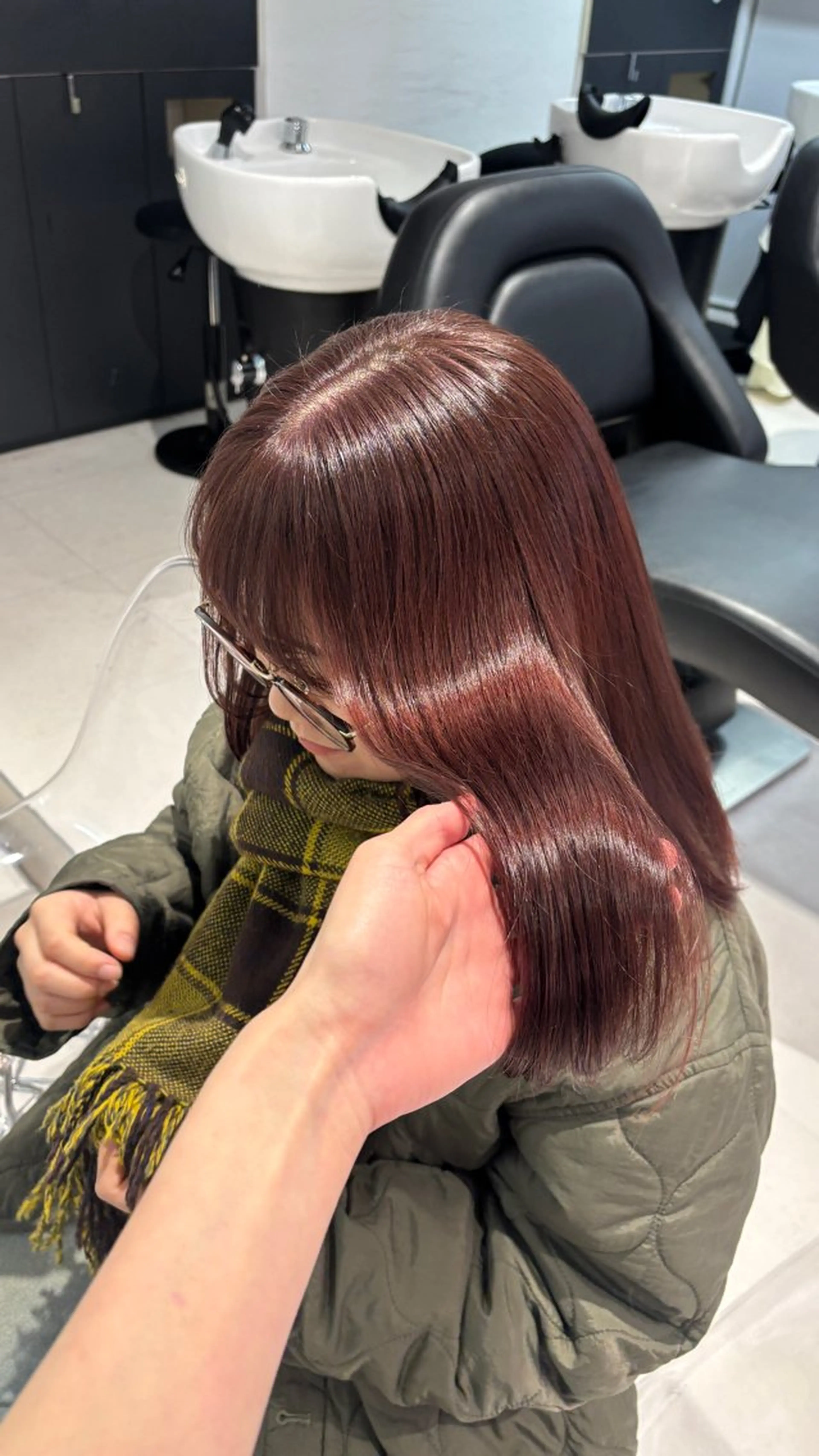 カラー miyu / 透明感カラーのヘアスタイル