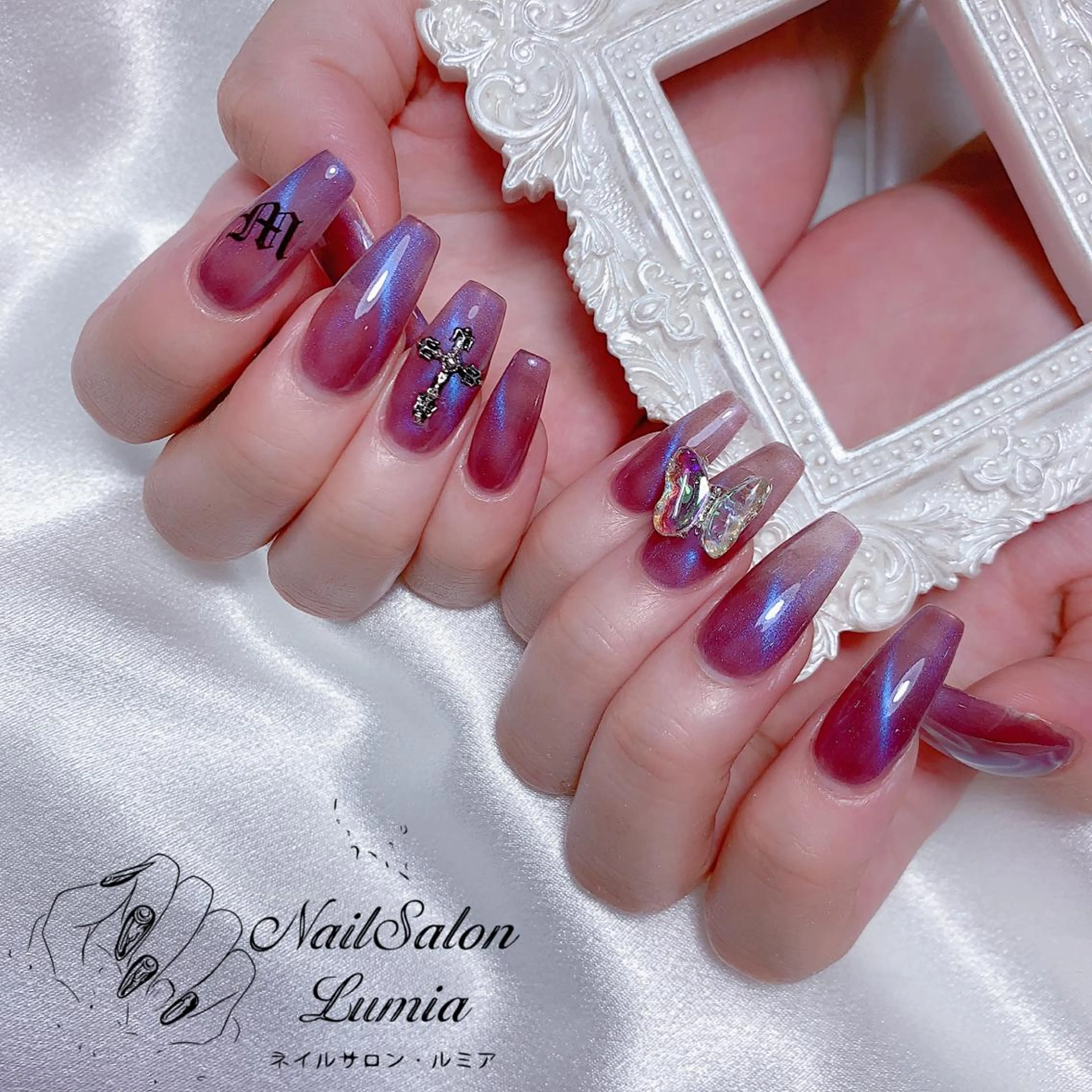 ネイル ハンドネイル ネイルサロン ルミア Lumia 店長のネイルデザイン