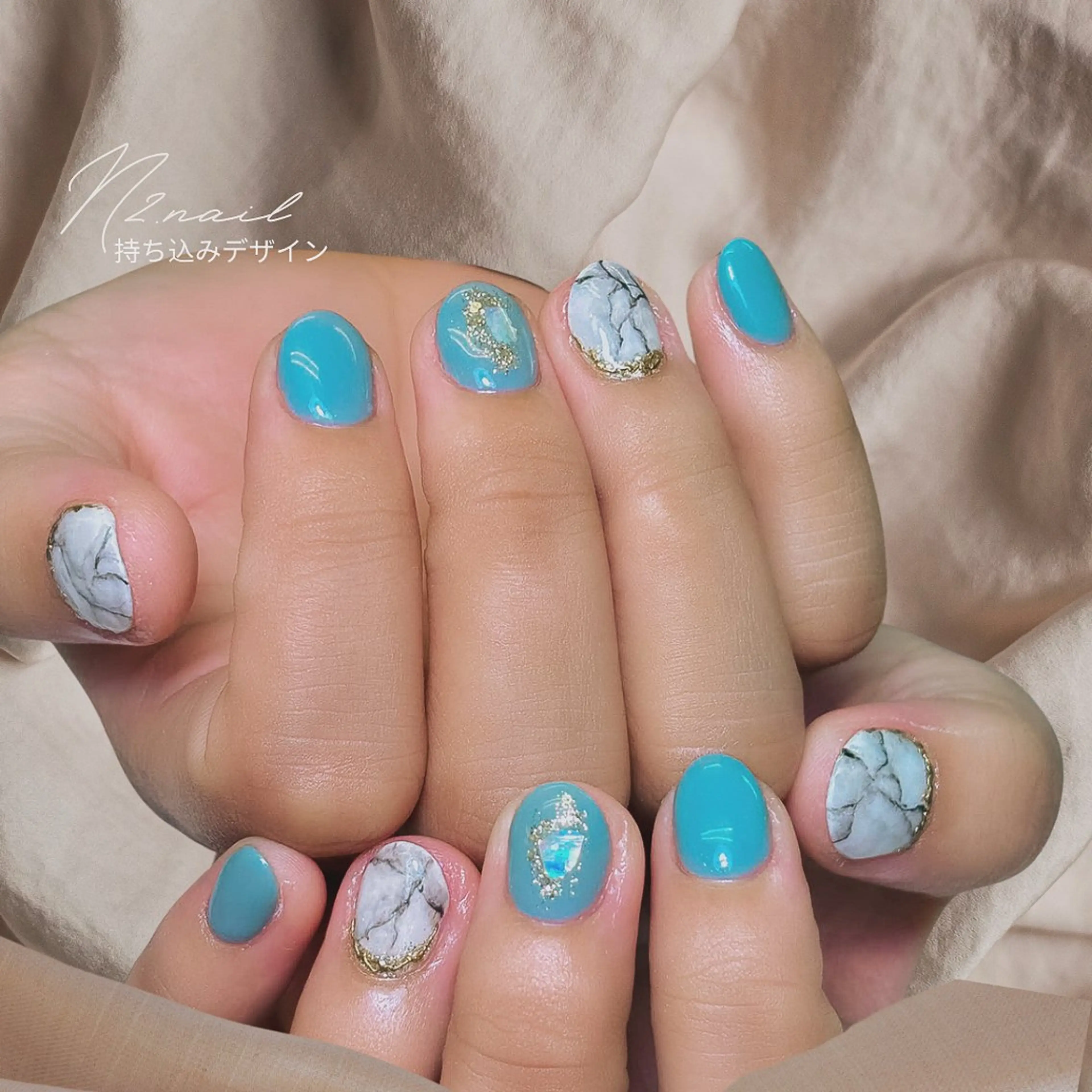 ショート N2.nail所属・N2 nailのネイルデザイン