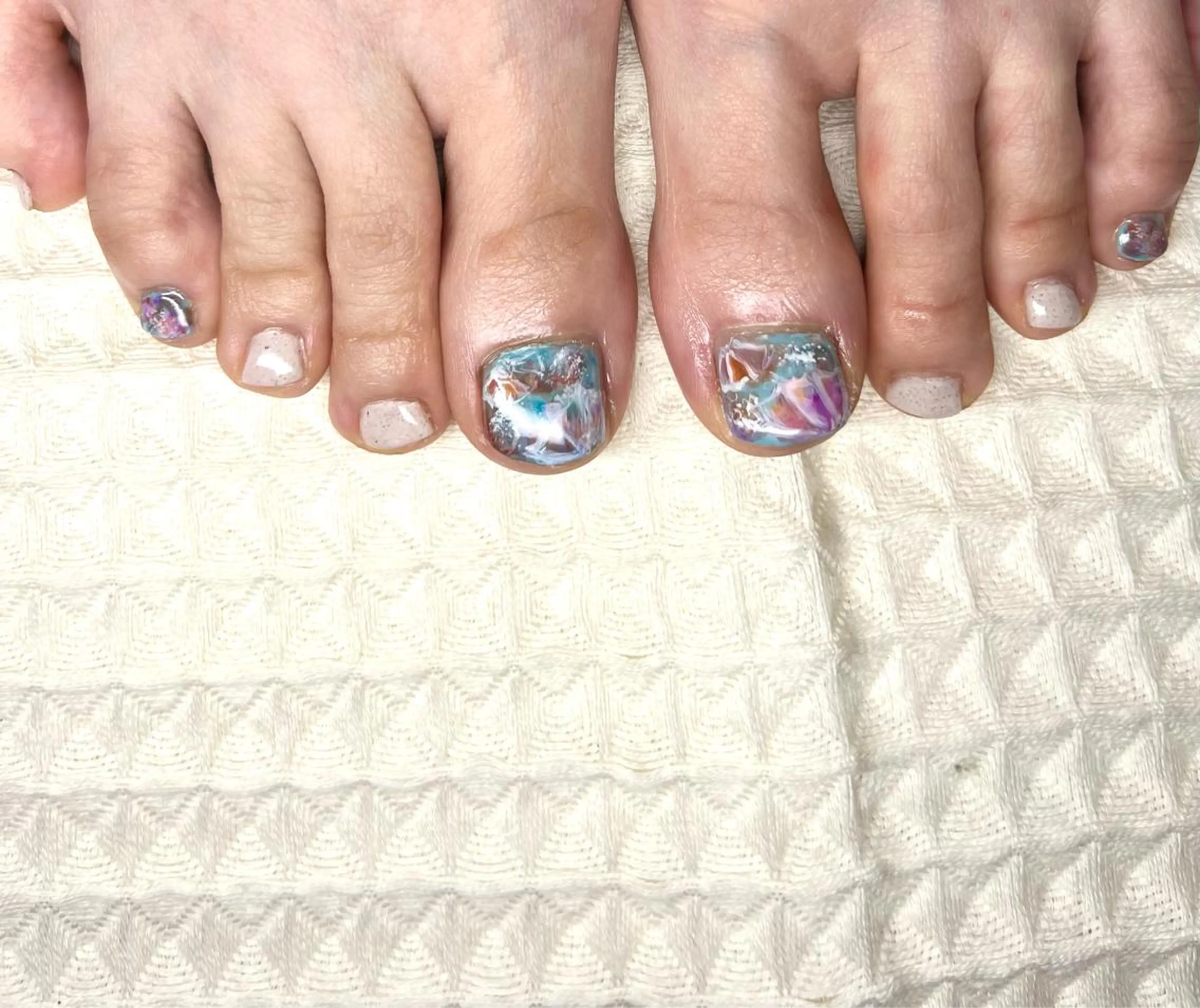 ネイル フットネイル keiko ..♡のネイルデザイン