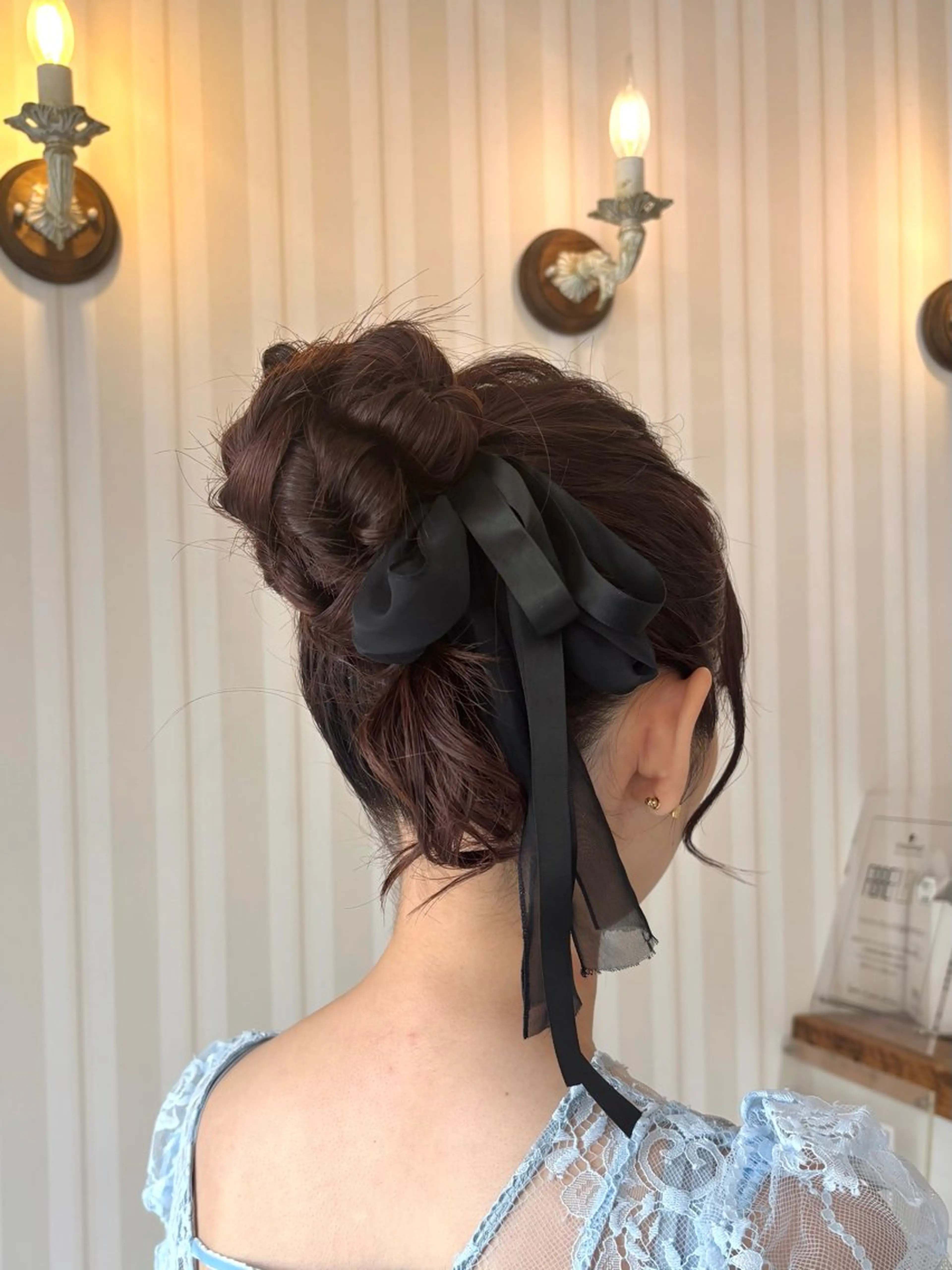 ヘアアレンジ ヘアセット 🎼レイヤー/透明感 カラー/nene♬のヘアスタイル