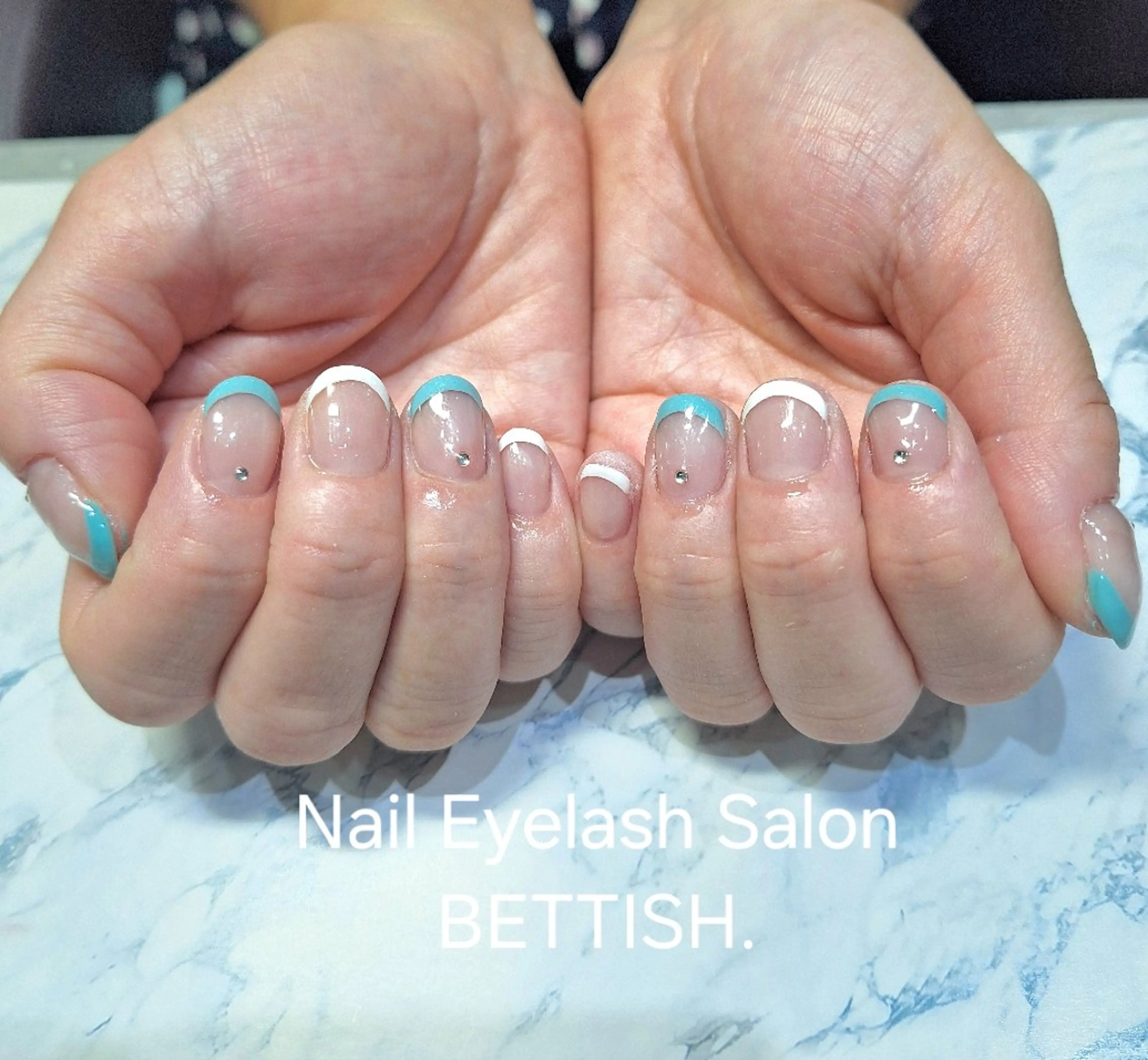 ネイル フレンチネイル ハンドネイル BETTISH　 　AIRIのネイルデザイン