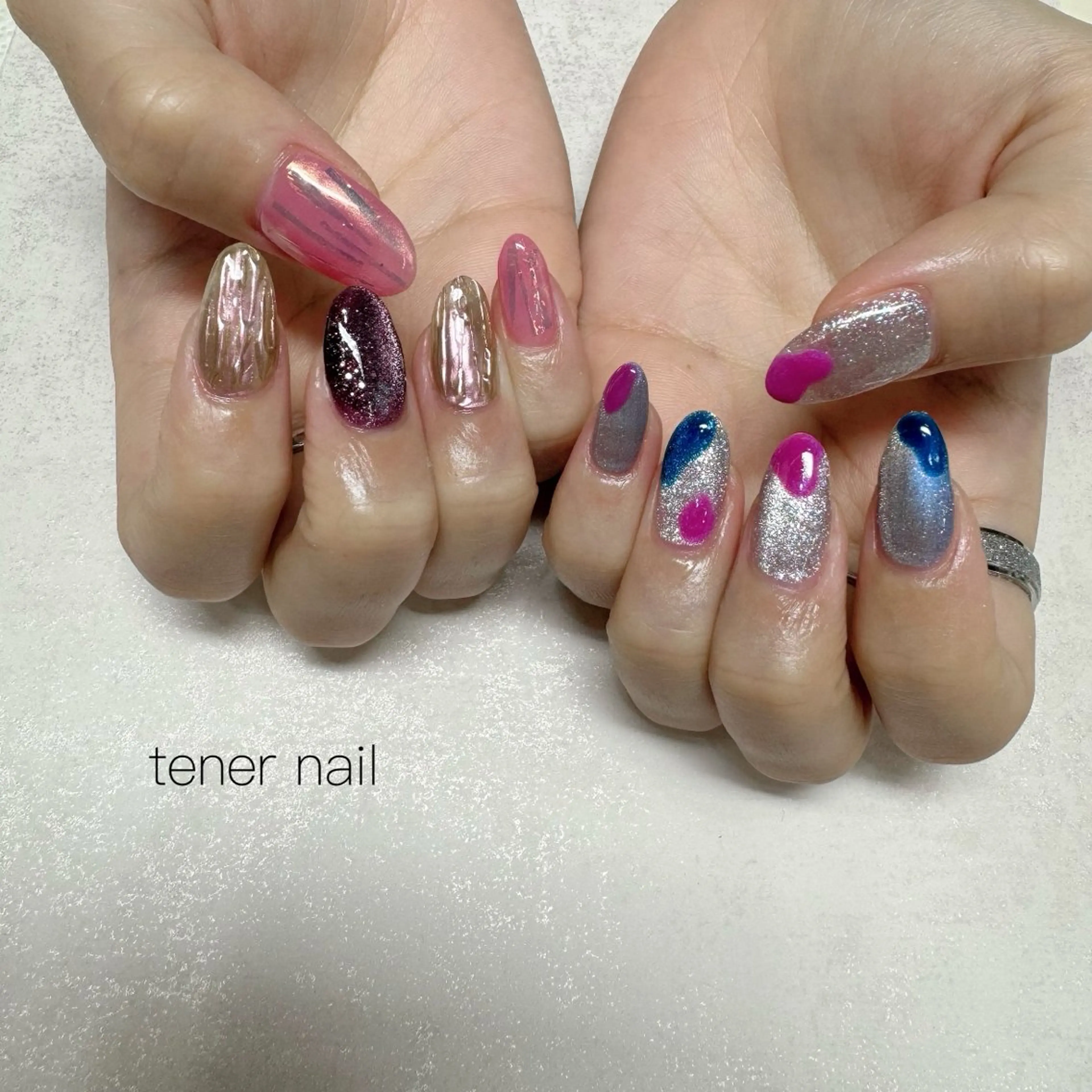 ネイル ニュアンスネイル ハンドネイル tener  nail  テネルネイル所属・テネルネイル tener nailのネイルデザイン