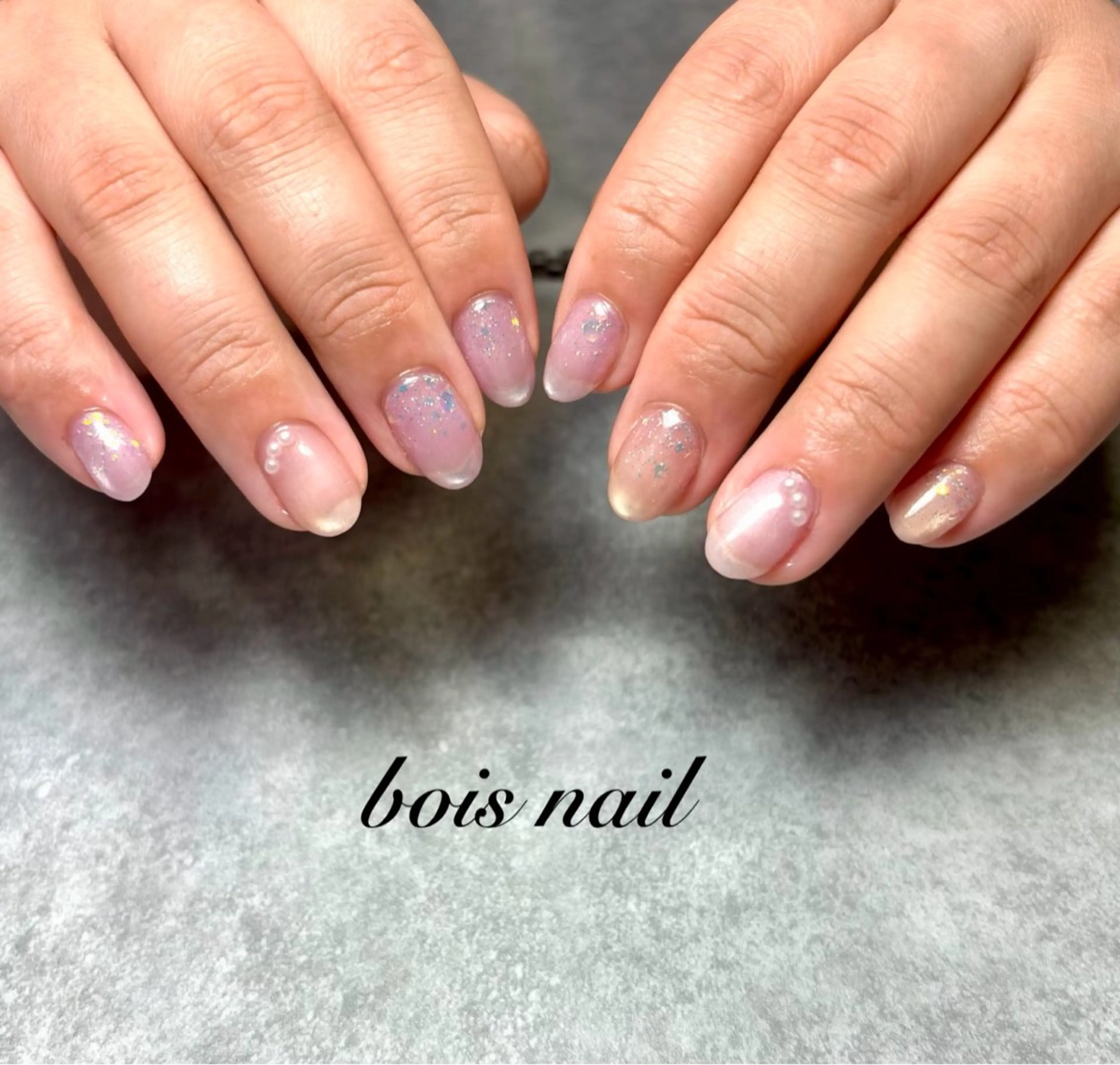 ネイル ハンドネイル bois nail ボワネイル北巽のネイルデザイン