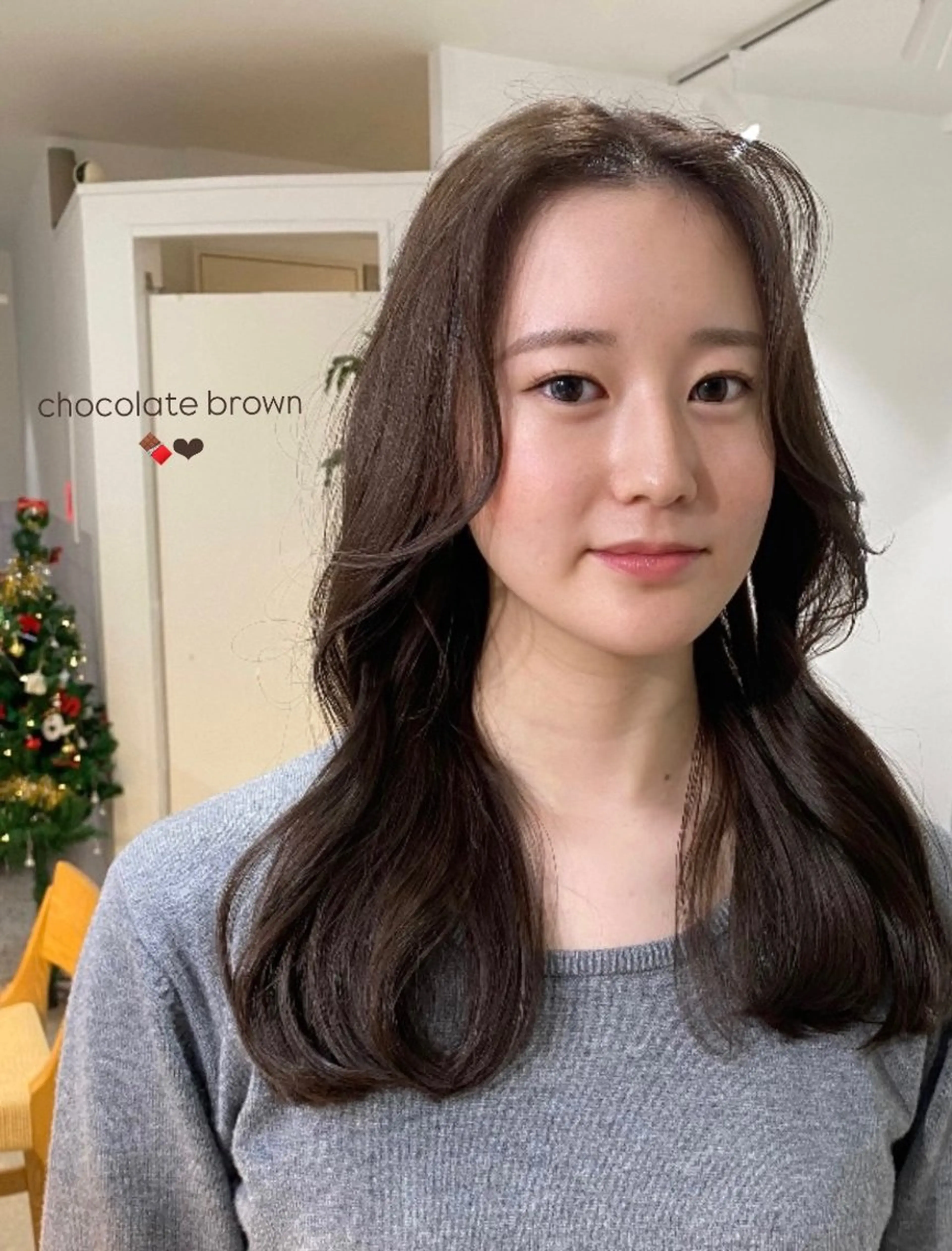 カラー AO所属・RISAKO 艶髪モテヘア🎀府中のヘアスタイル