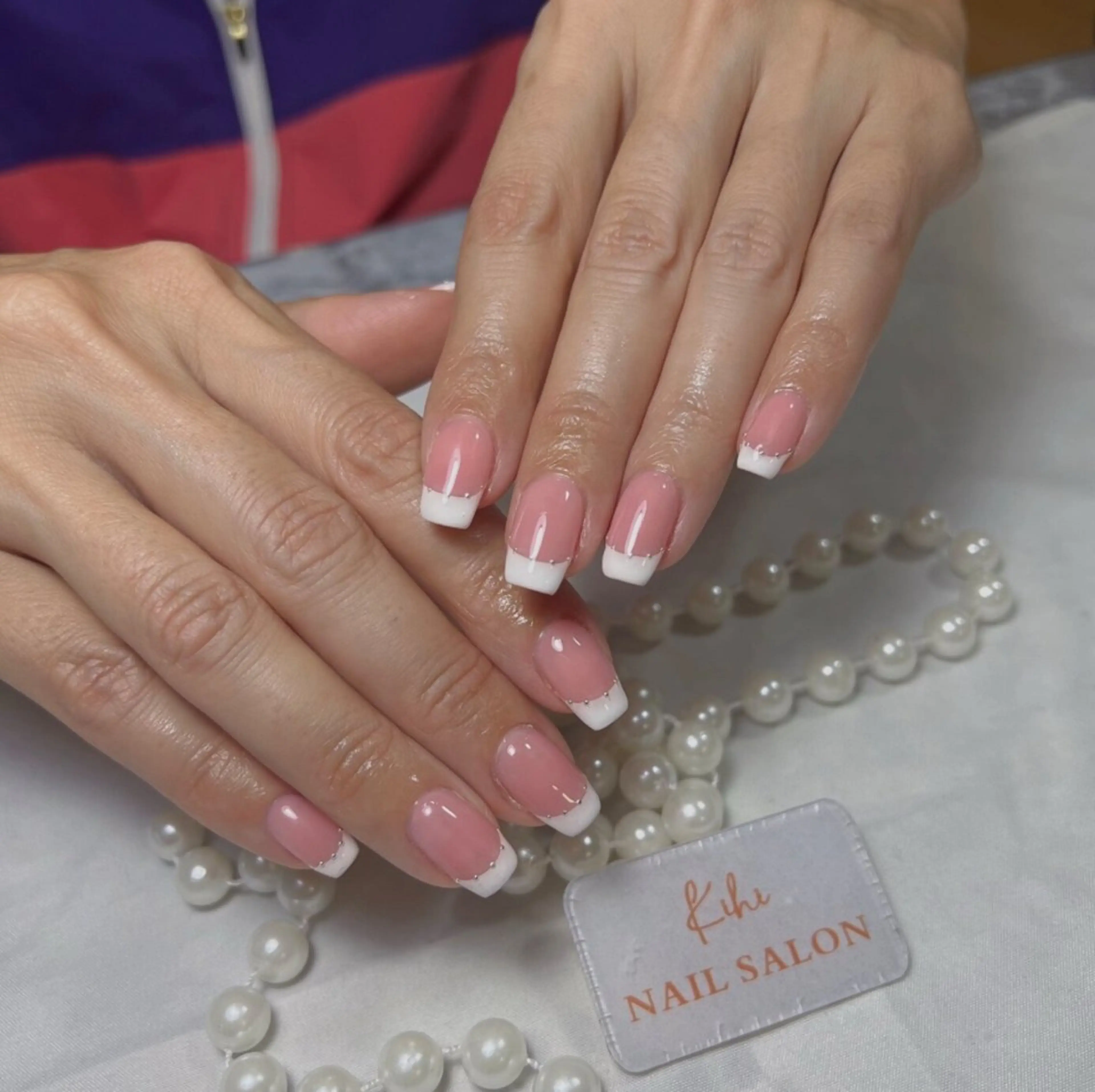 ネイル アートネイル フレンチネイル ジェルネイル グラデーション 韓国ネイル 村中 ハナのネイルデザイン