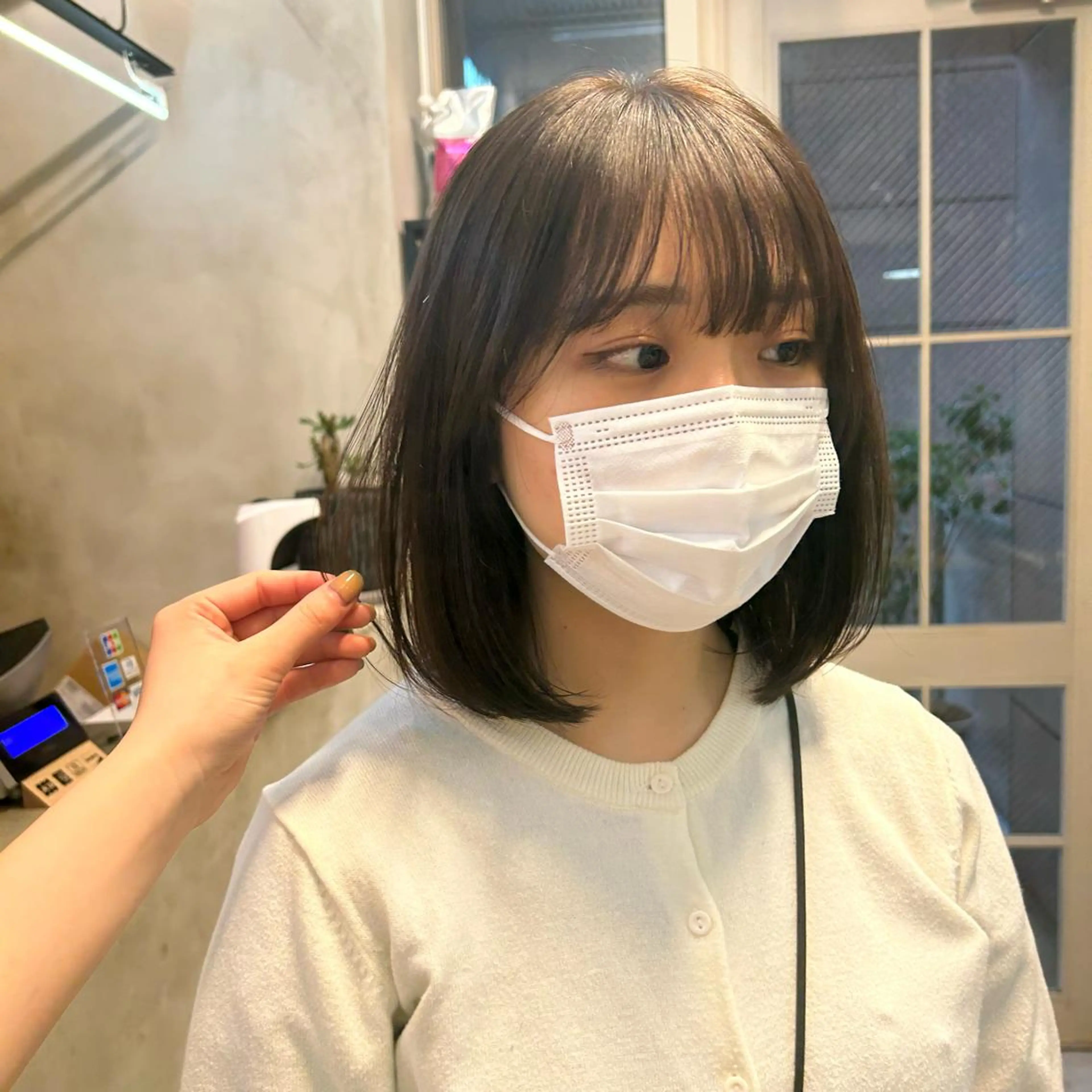 ショート カラー ブラウンカラー ヘアカラー じゅわっと暖色カラー 🍊Moemiのヘアスタイル