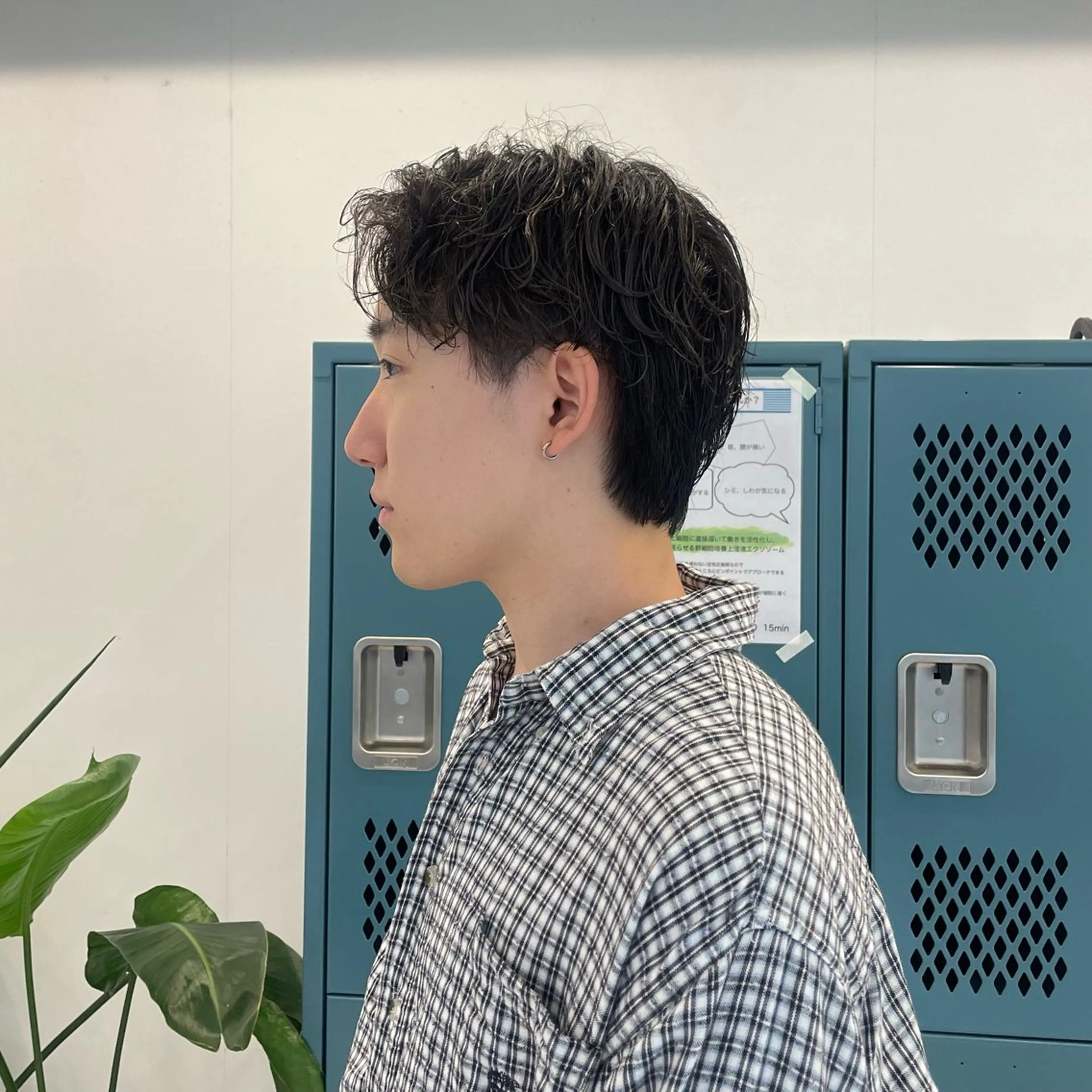 パーマ メンズ 田口 花葉のヘアスタイル