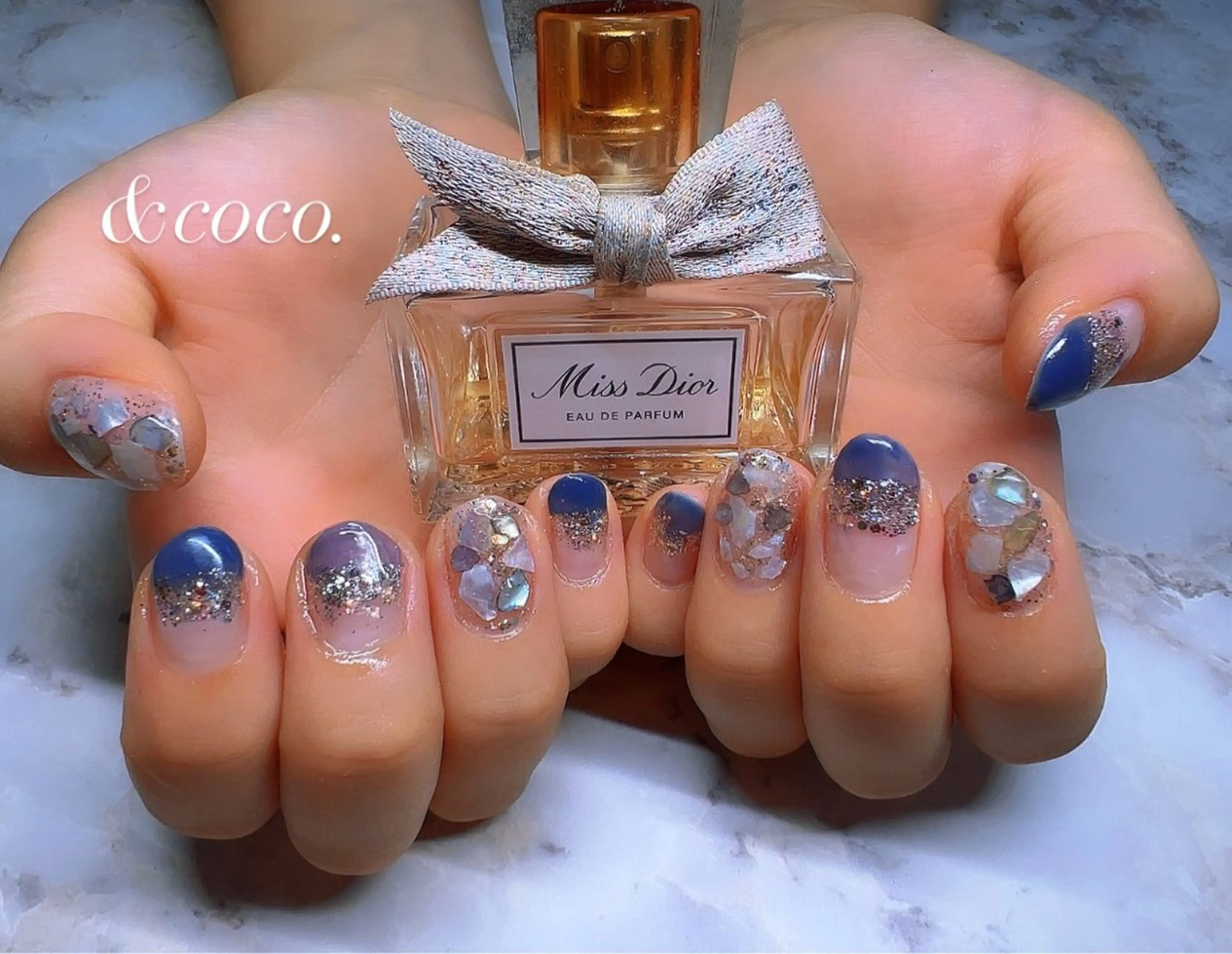 ネイル 夏ネイル ハンドネイル ＆coco.所属・＆ coco.のネイルデザイン