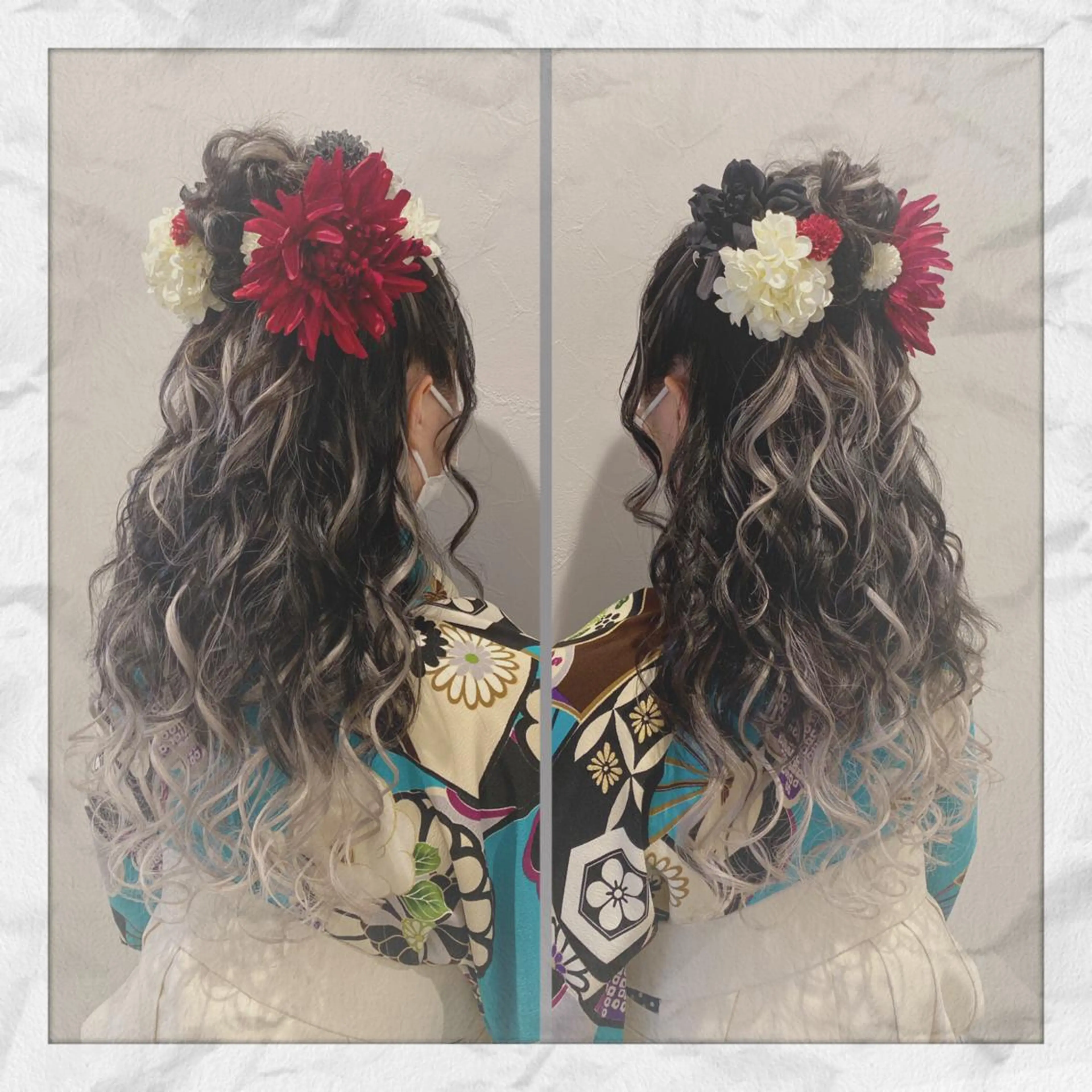 ロング ヘアアレンジ ヘアセット ヘアセット/着付け 𓇼 松本 夏美𓇼のヘアスタイル