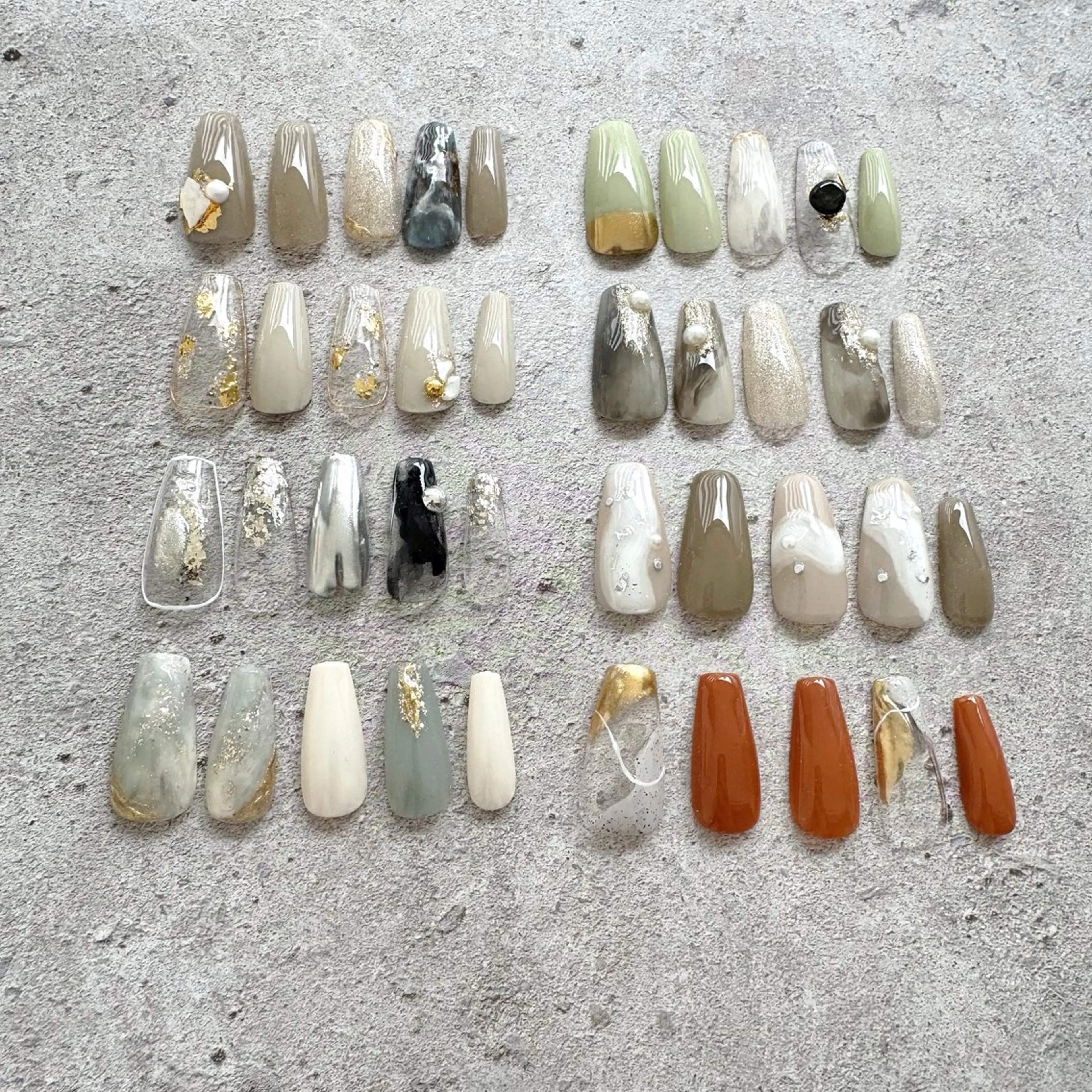 ネイル Aulu'bネイル ボディージュエリーのネイルデザイン